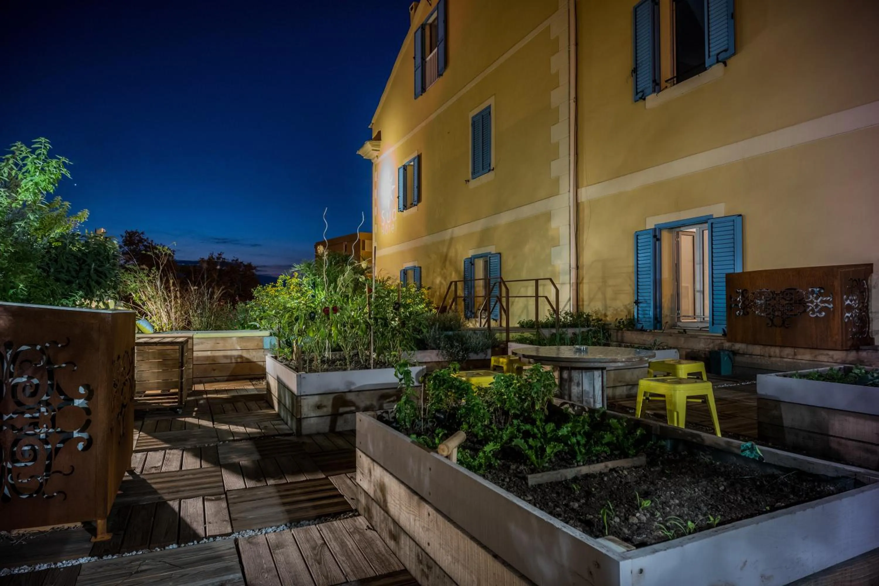 Garden in Sud Hôtel Restaurant