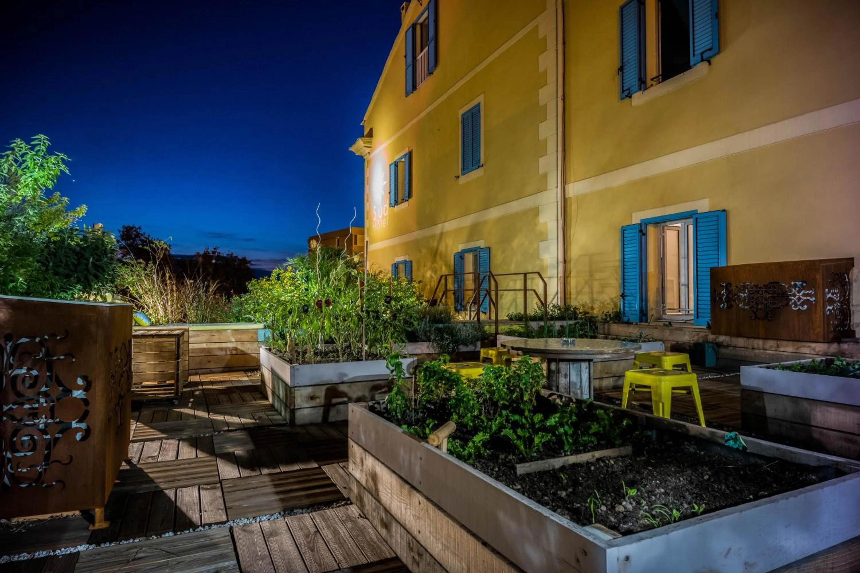 Property building in Sud Hôtel Restaurant