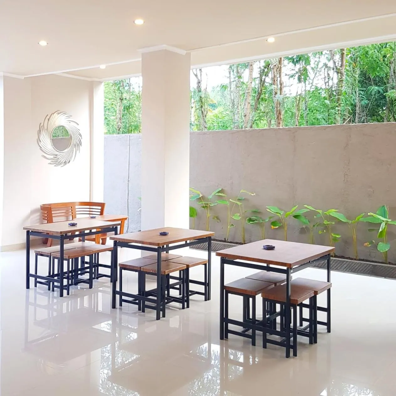 Seating area in Grand Kuta Hotel Lombok