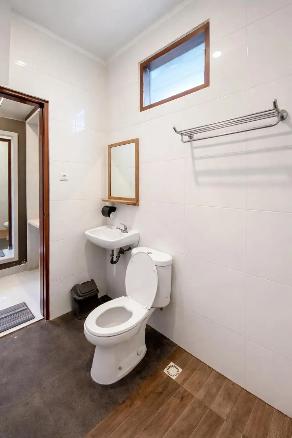 Toilet in Grand Kuta Hotel Lombok - Pool - 43 inch Google TV - Strong 60Mbps WiFi - New Enhanced Management