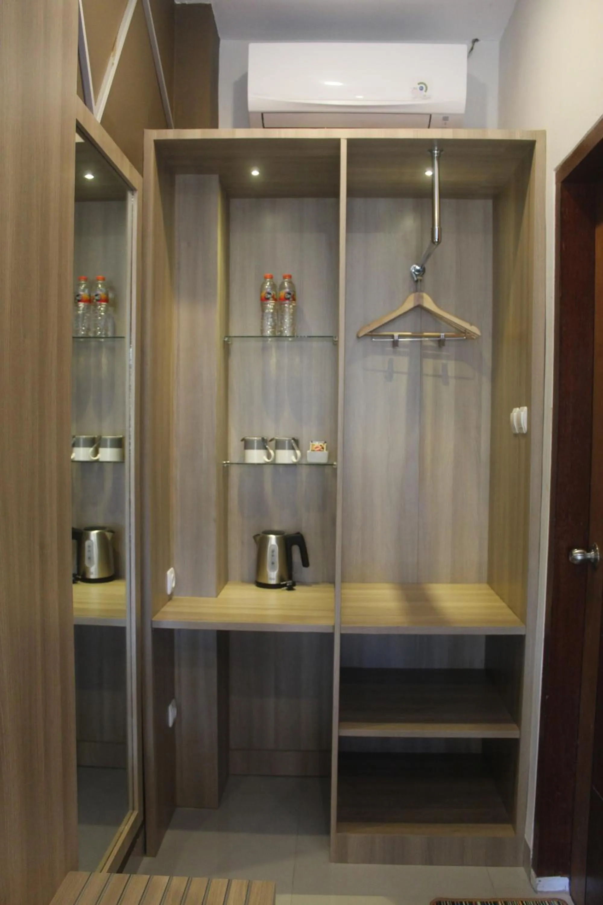 wardrobe in Grand Kuta Hotel Lombok