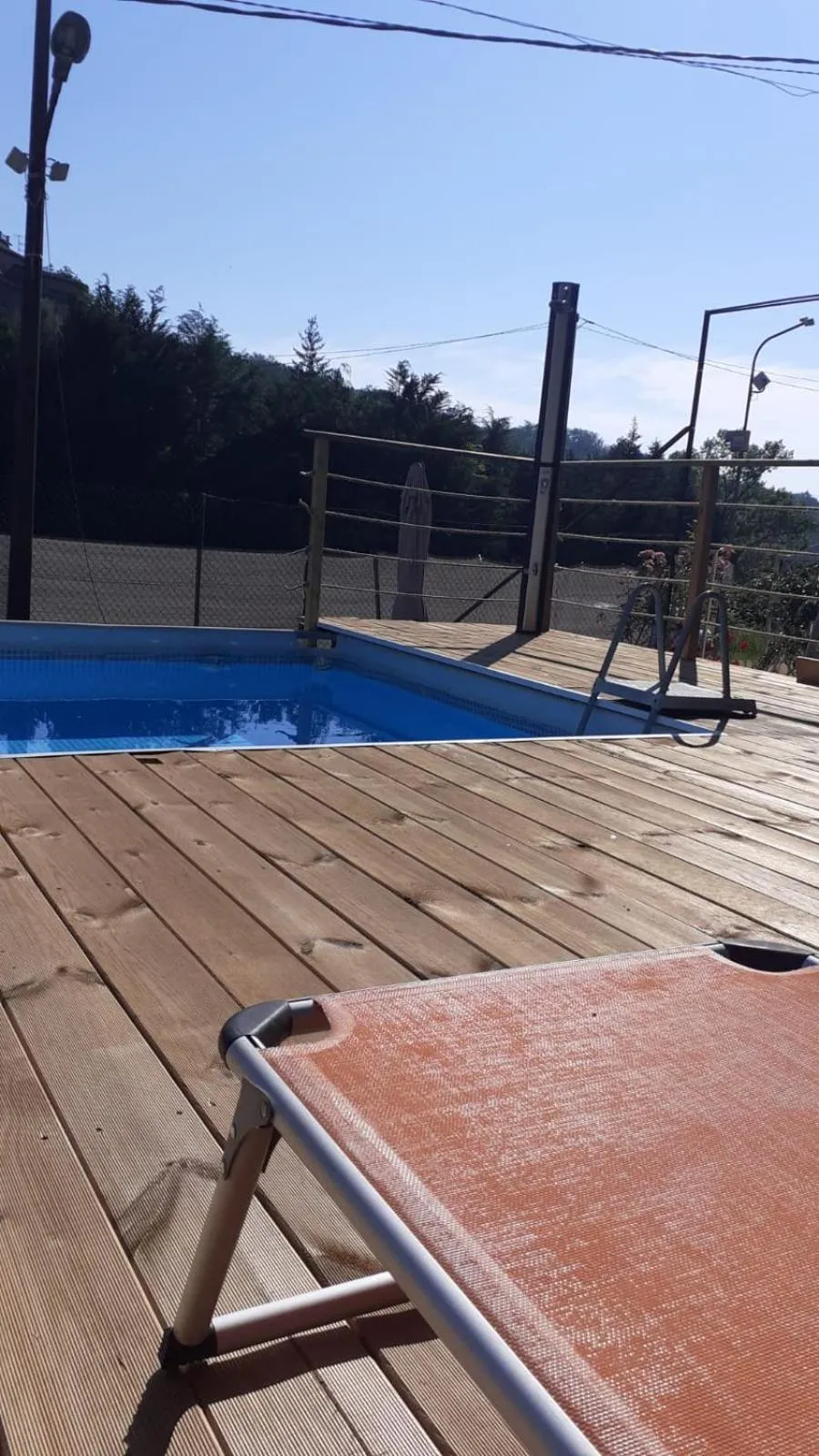 Restaurant/places to eat in B&B Il Tempo Del Vento in front of the Castle