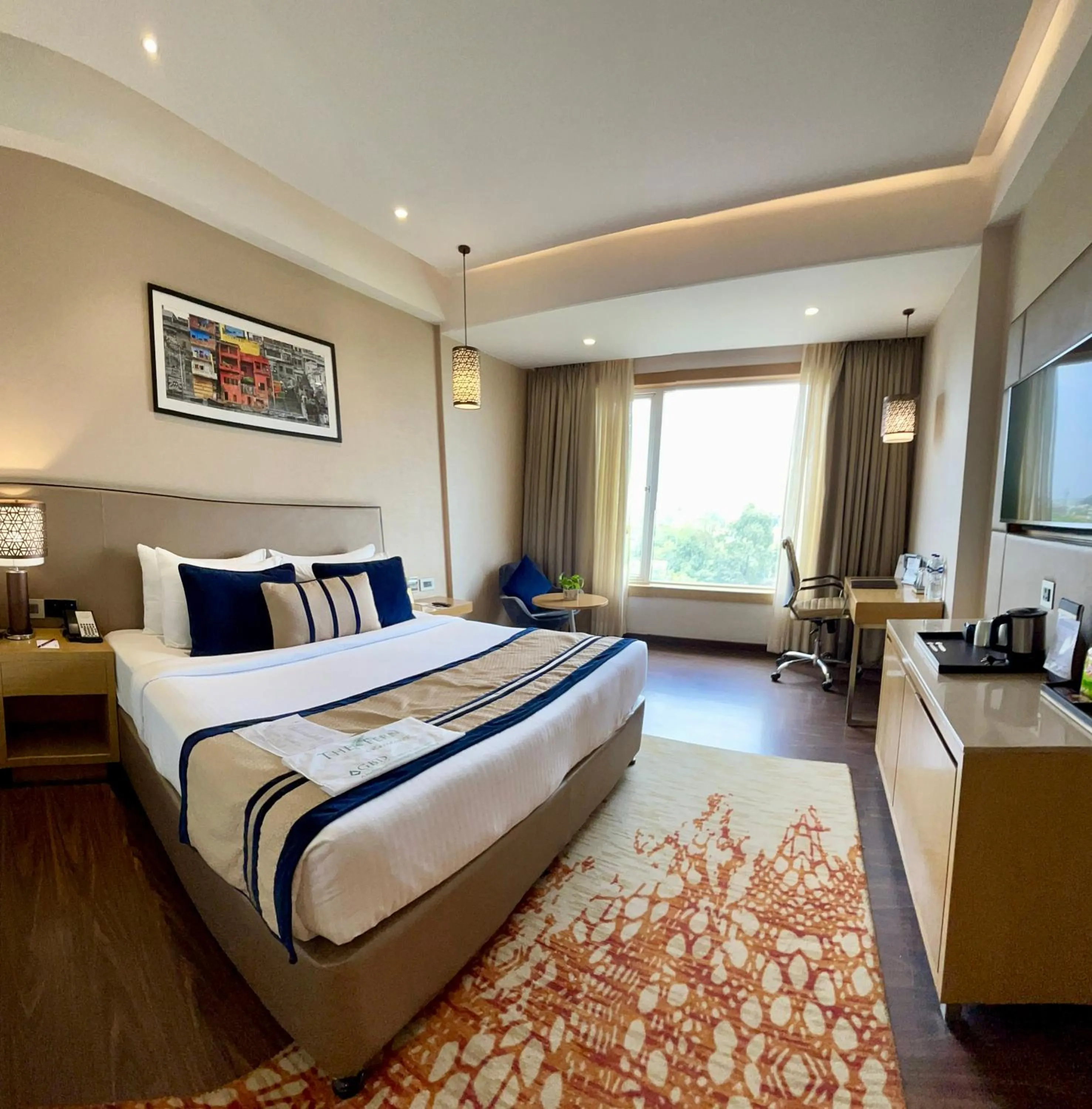 Bedroom, Bed in The Fern Residency Sarnath