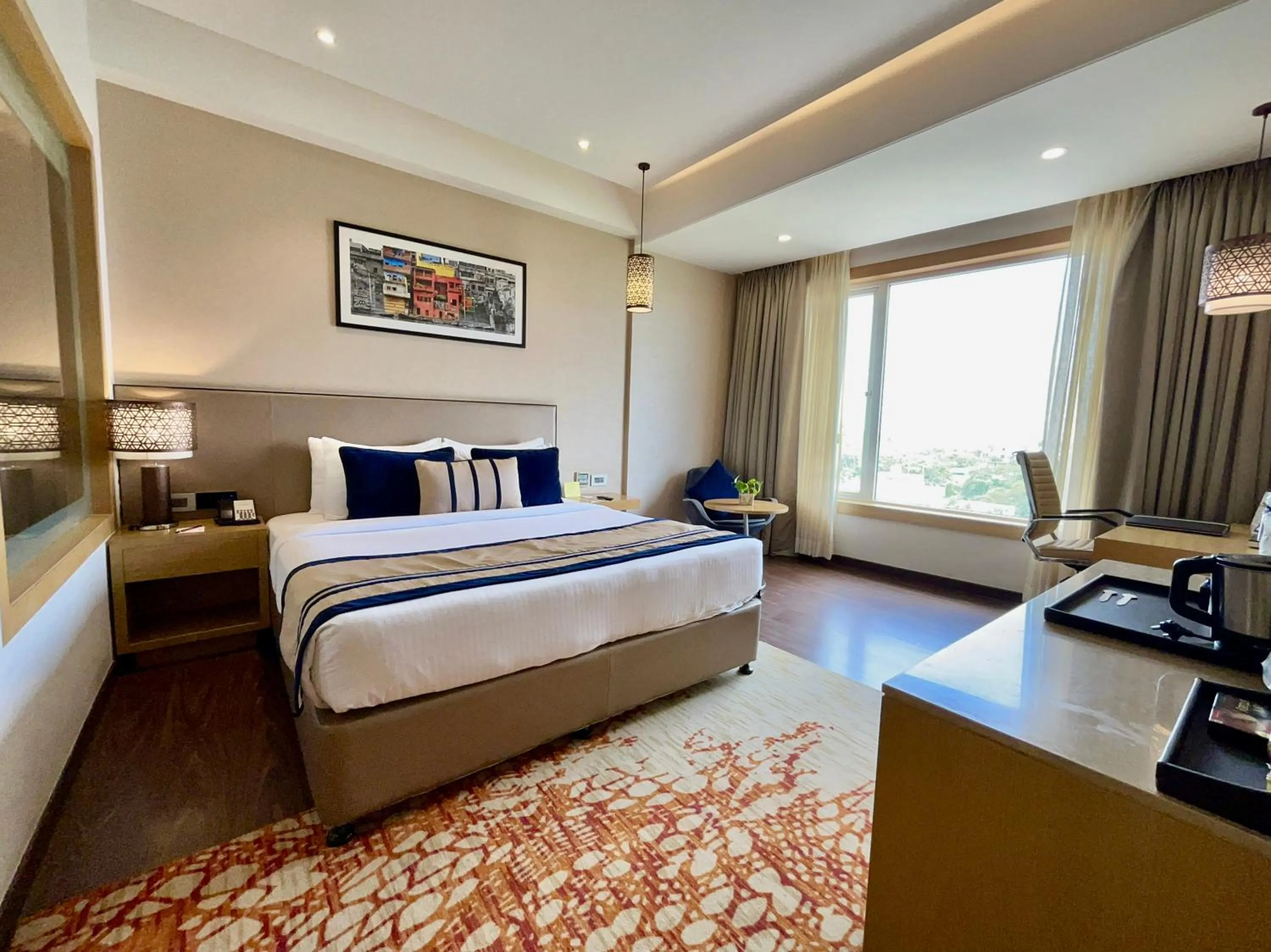 Bedroom, Bed in The Fern Residency Sarnath