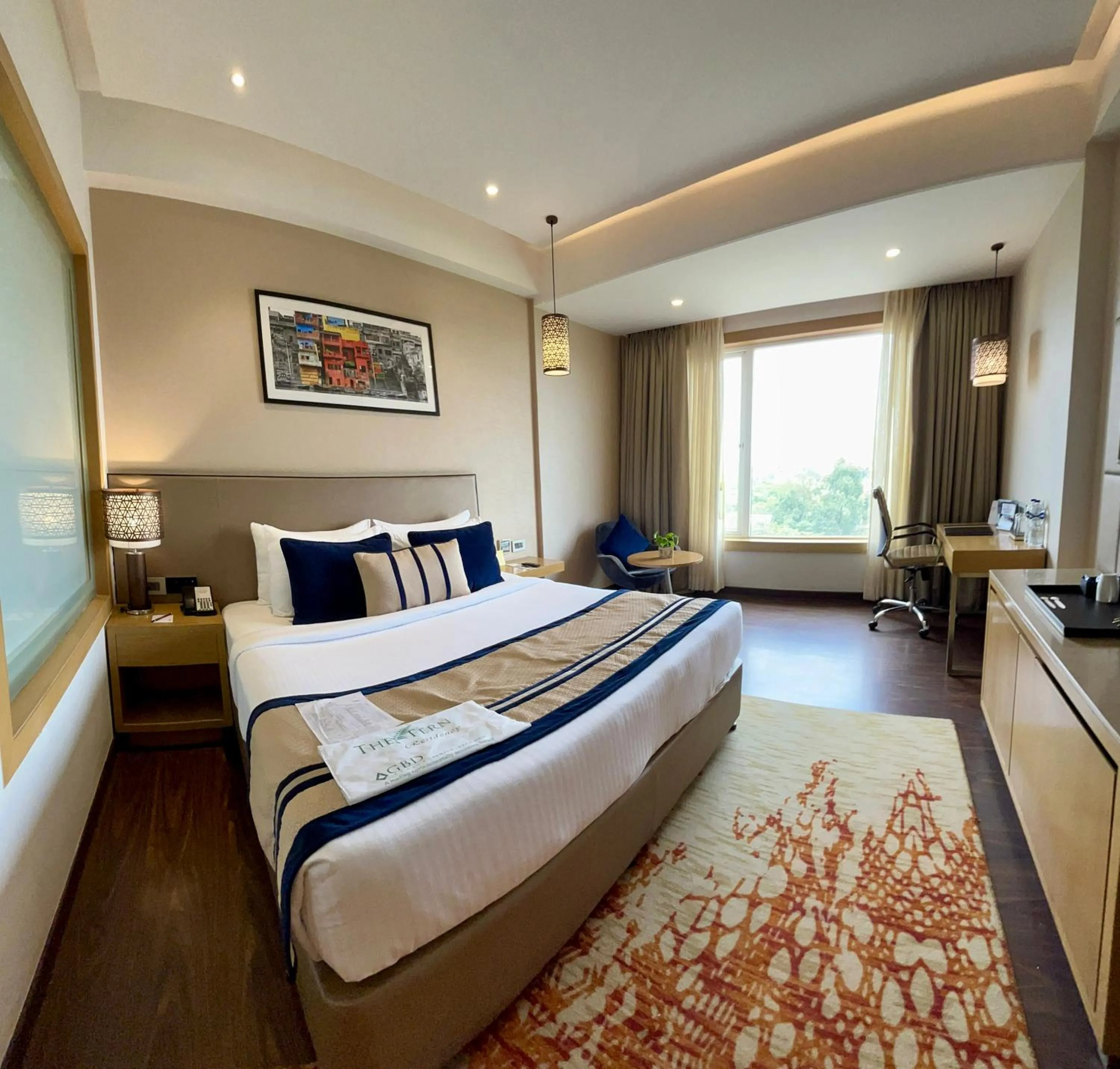 Bedroom, Bed in The Fern Residency Sarnath