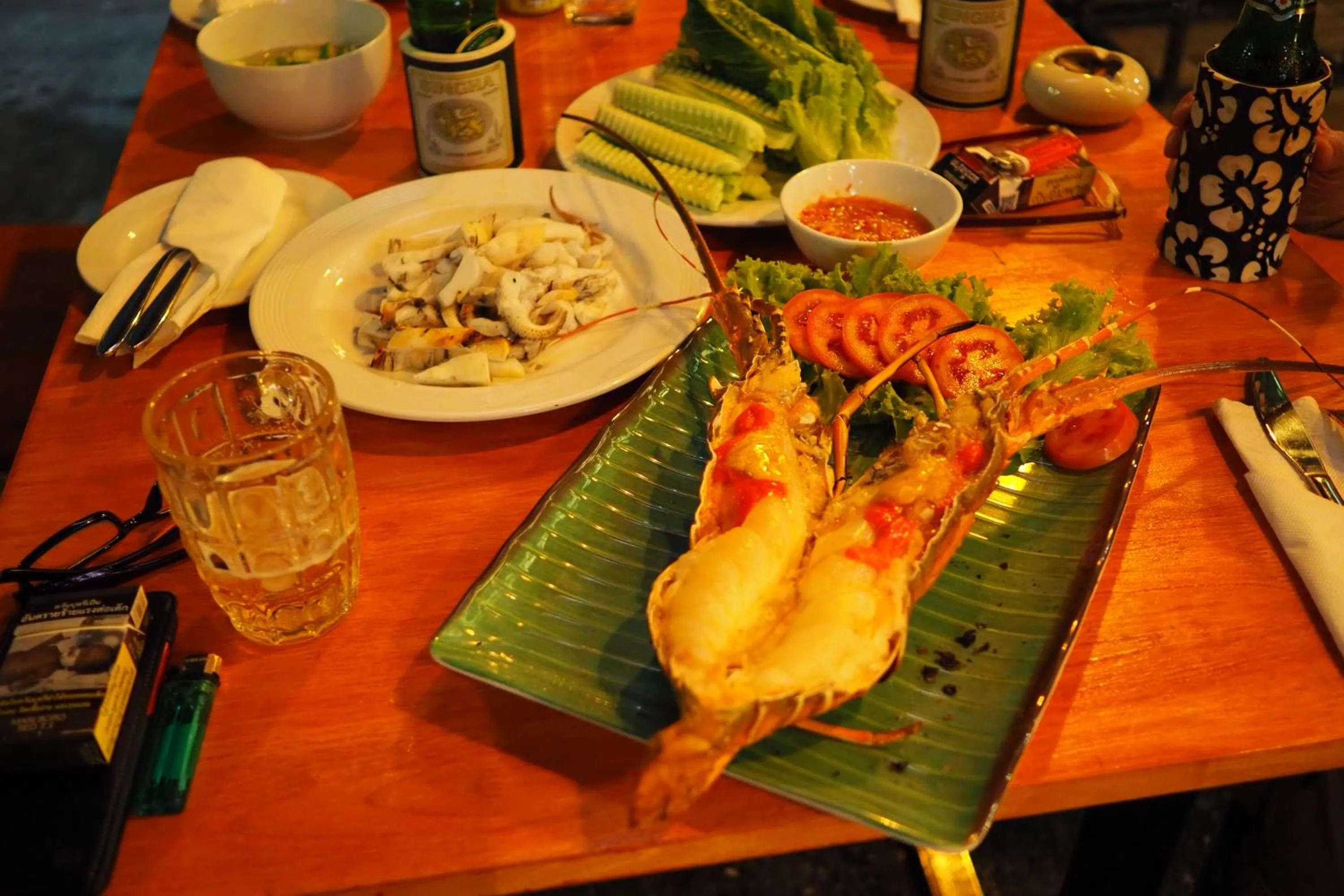 Dinner in Sky Silk Decoration House