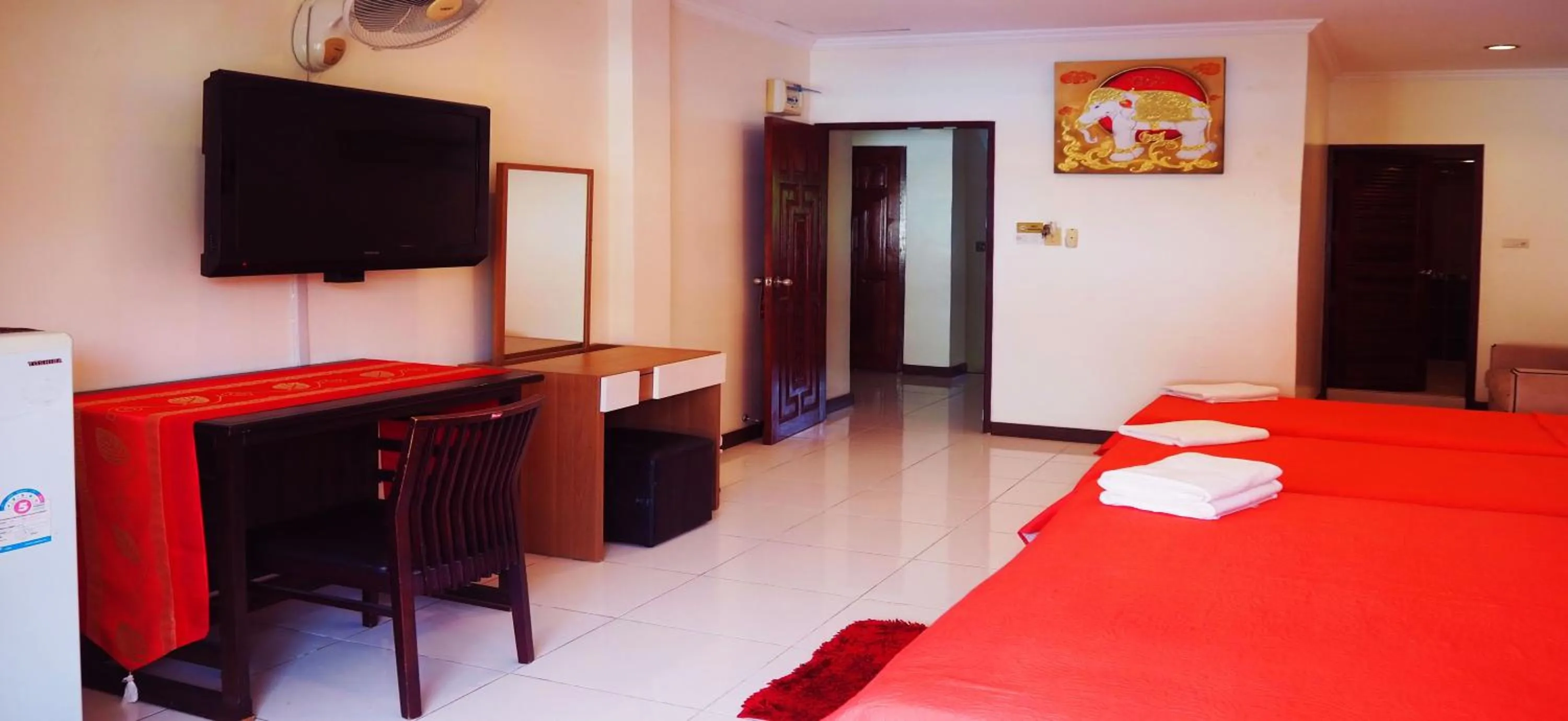 TV and multimedia, Bed in Sky Silk Decoration House