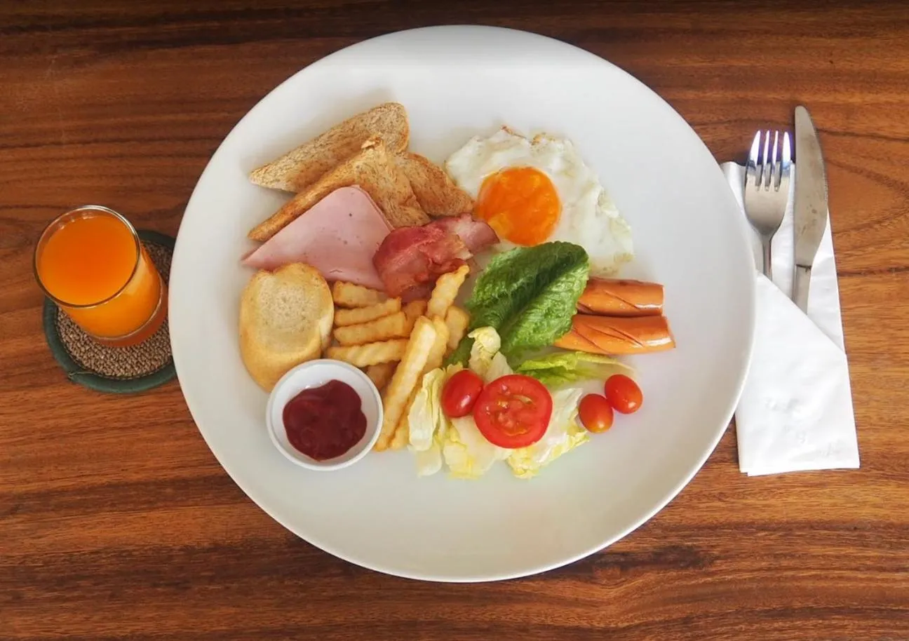 Breakfast in Sky Silk Decoration House