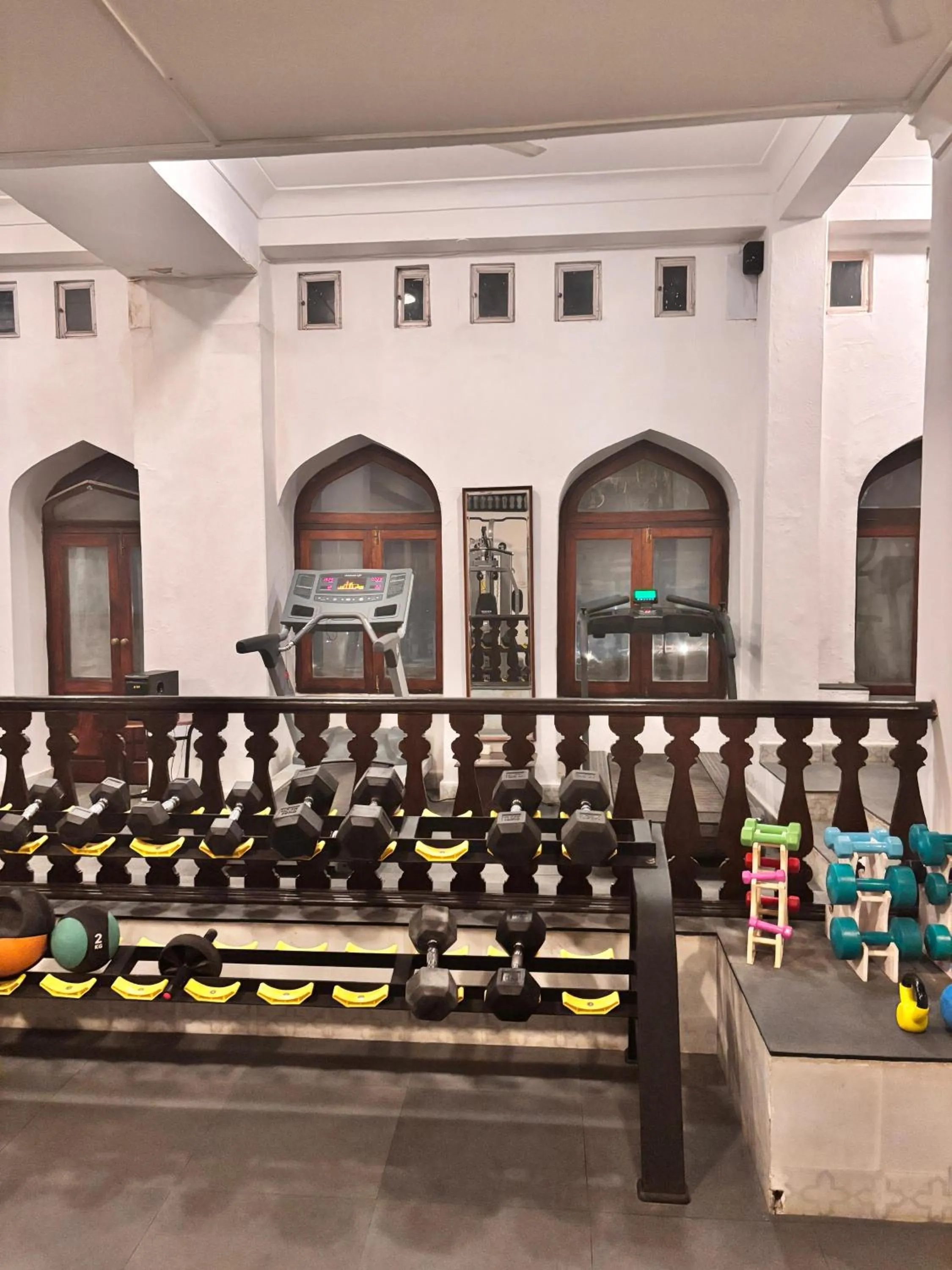 Fitness centre/facilities in Neemrana Fort-Palace