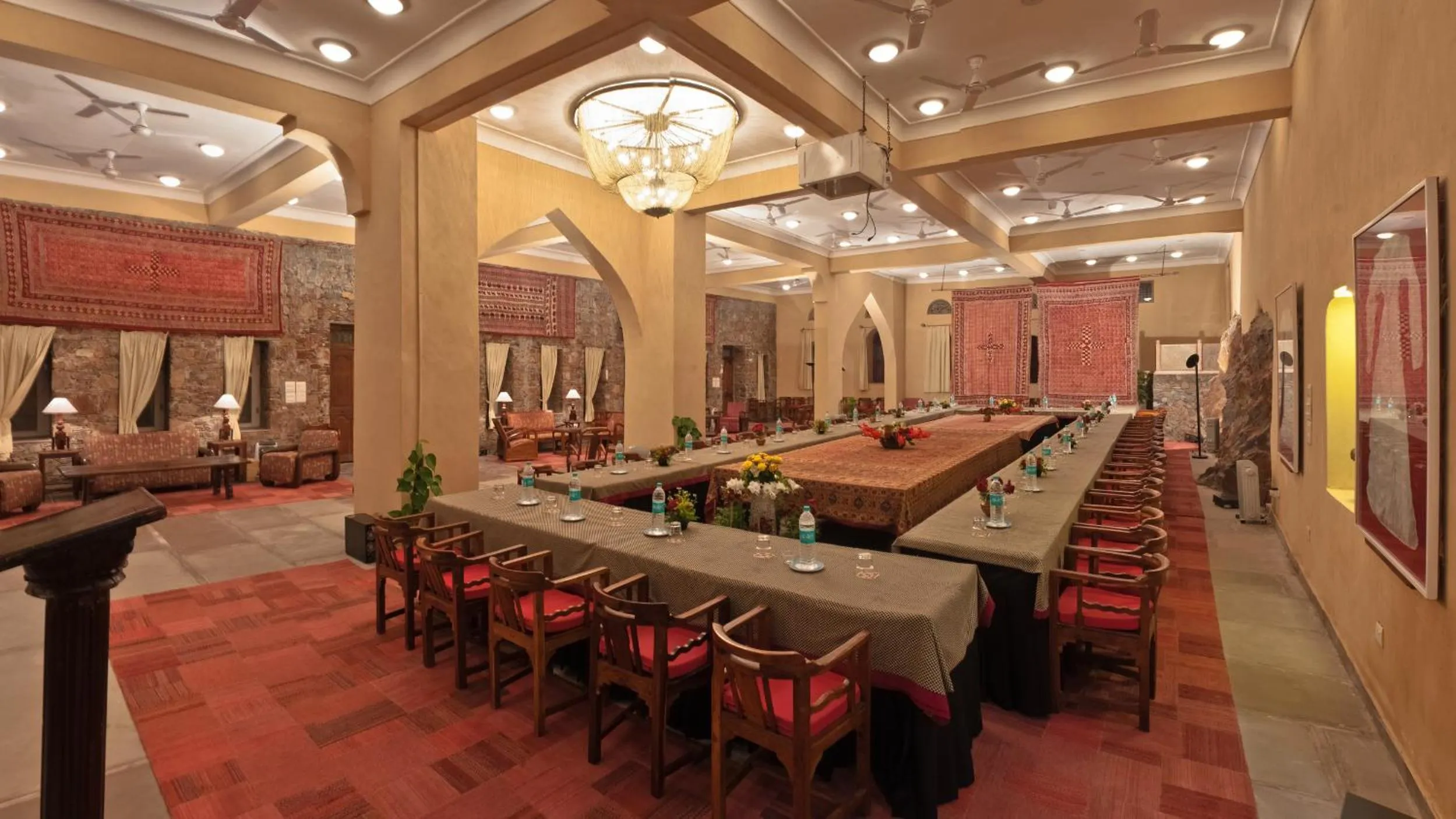 Meeting/conference room in Neemrana Fort-Palace