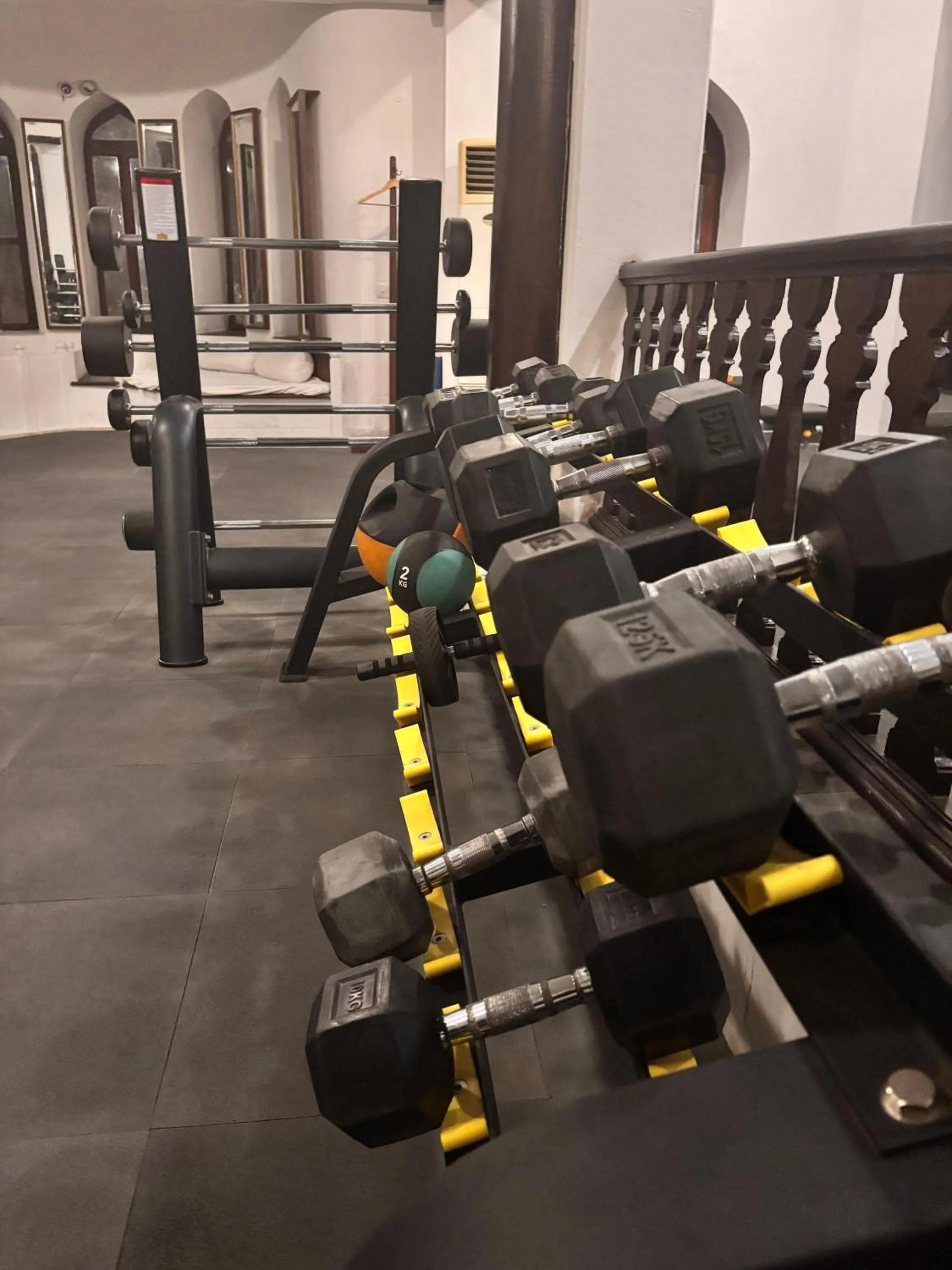 Fitness centre/facilities in Neemrana Fort-Palace