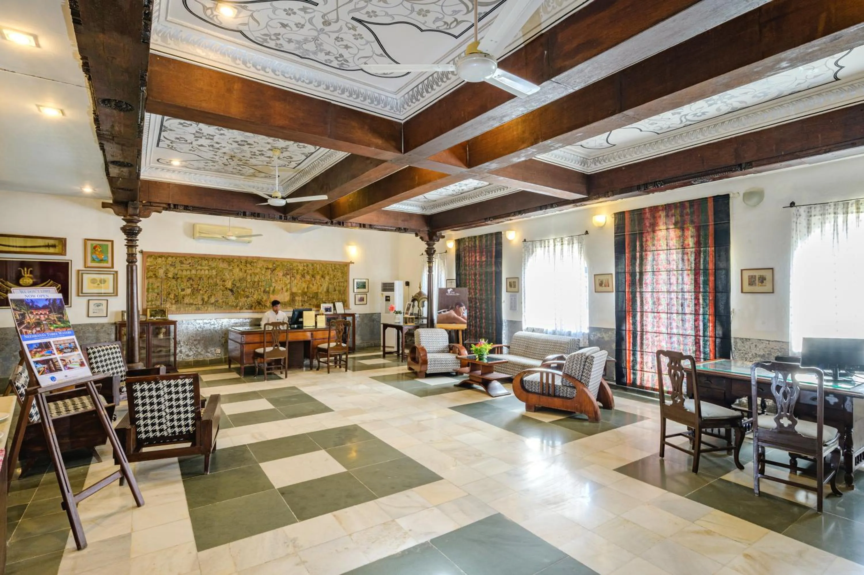 Facade/entrance in Neemrana Fort-Palace