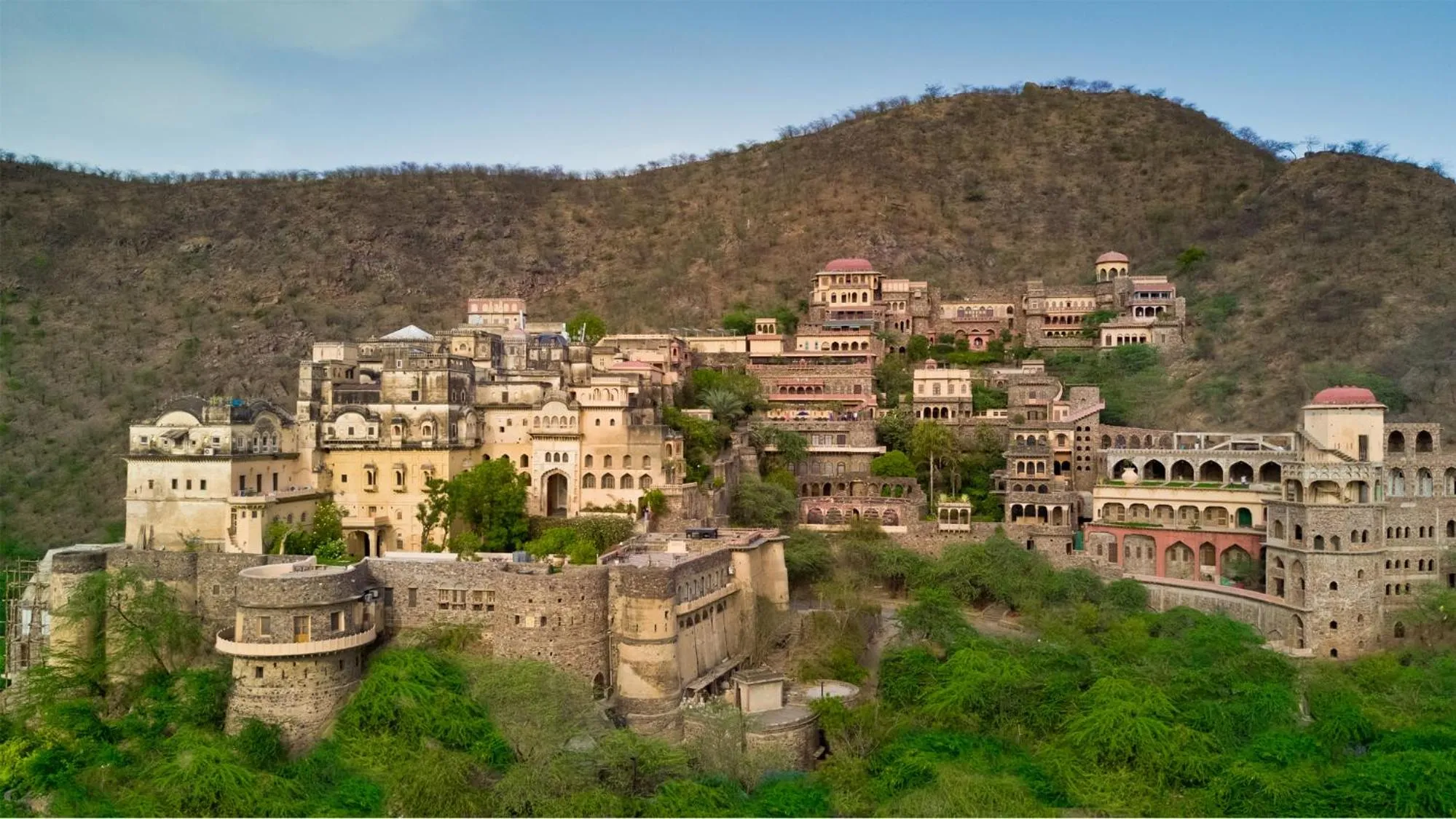 Property building in Neemrana Fort-Palace
