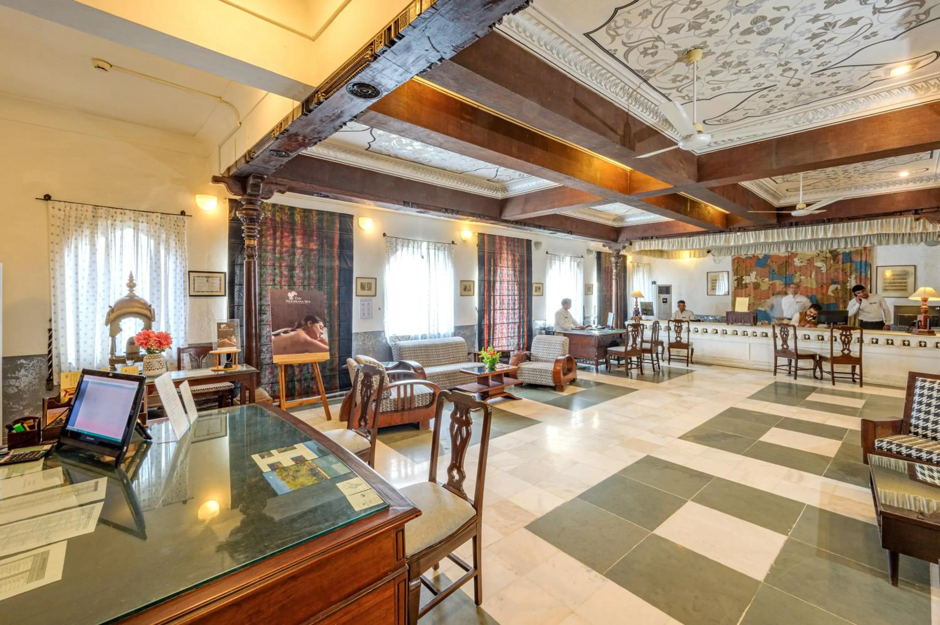 Facade/entrance in Neemrana Fort-Palace