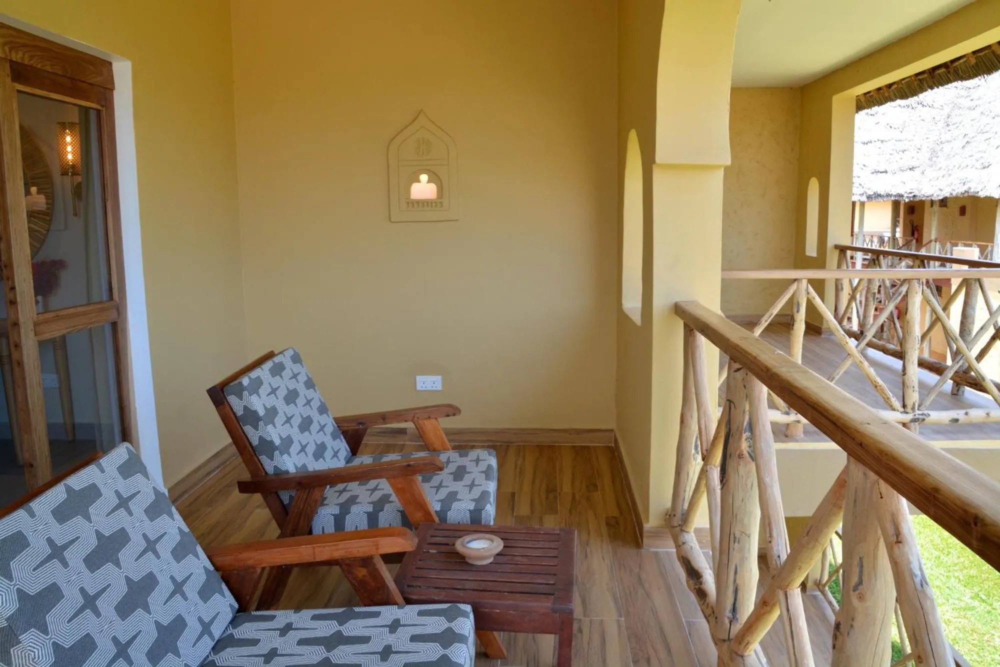 Balcony/Terrace in Neptune Pwani Beach Resort & Spa Zanzibar - All Inclusive