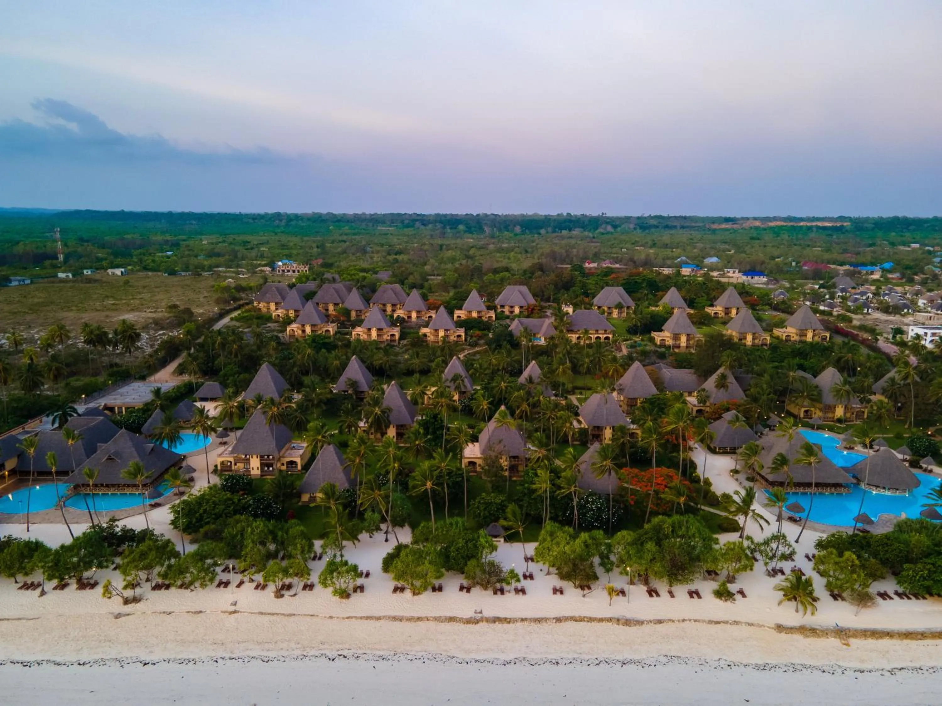 Bird's eye view in Neptune Pwani Beach Resort & Spa Zanzibar - All Inclusive