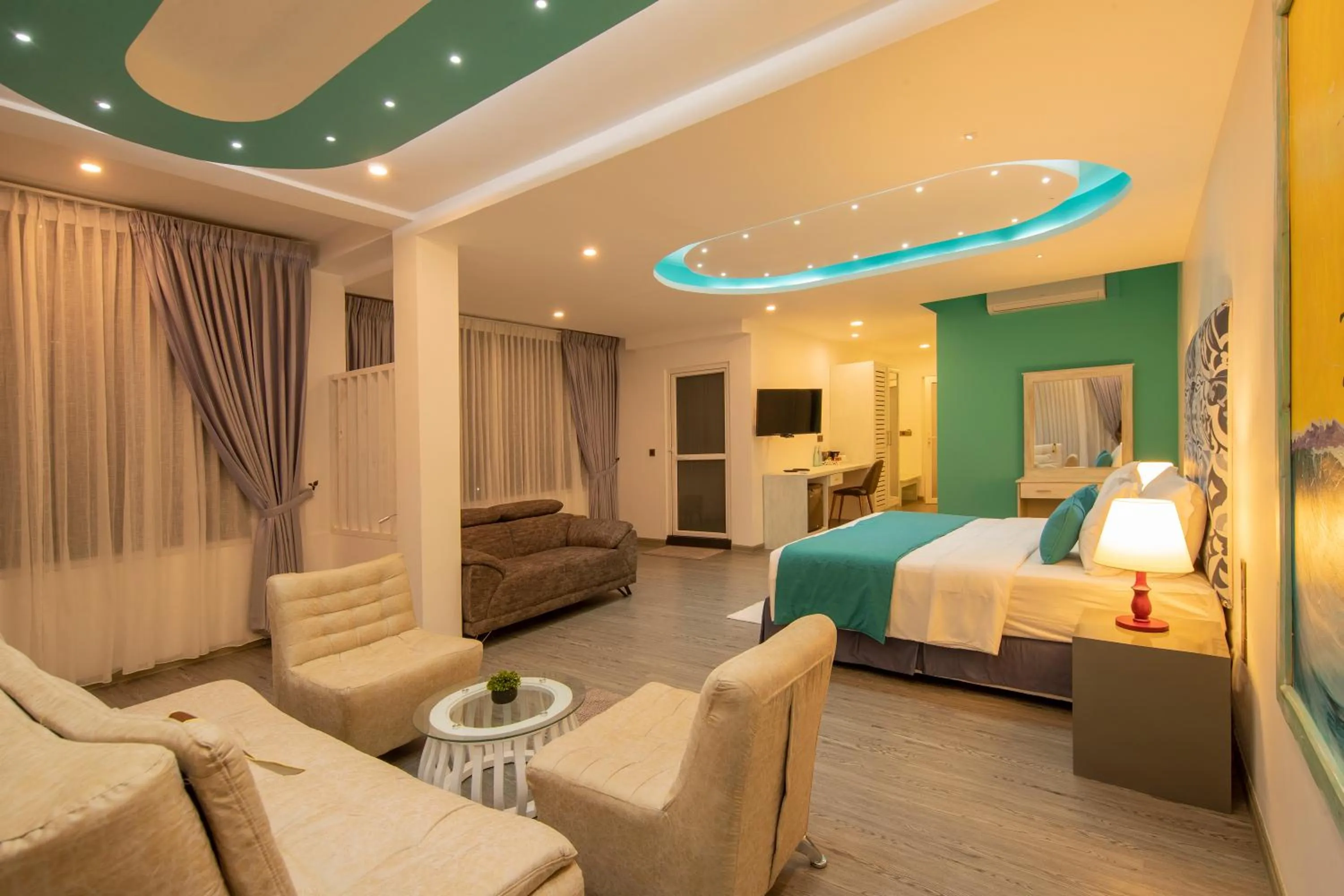 Photo of the whole room, Bed in de MODA Boutique Hotel Galle