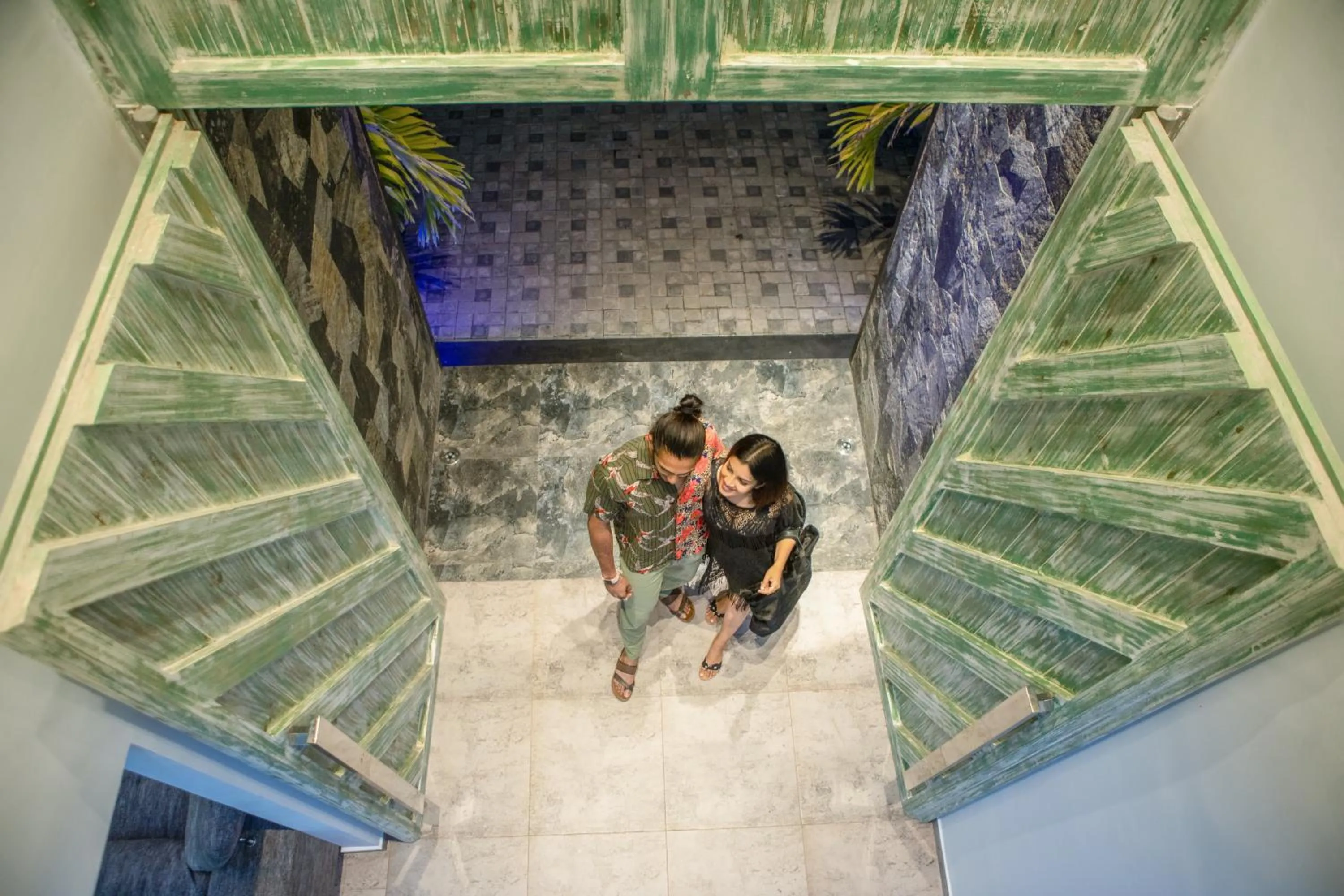 Facade/entrance in de MODA Boutique Hotel Galle