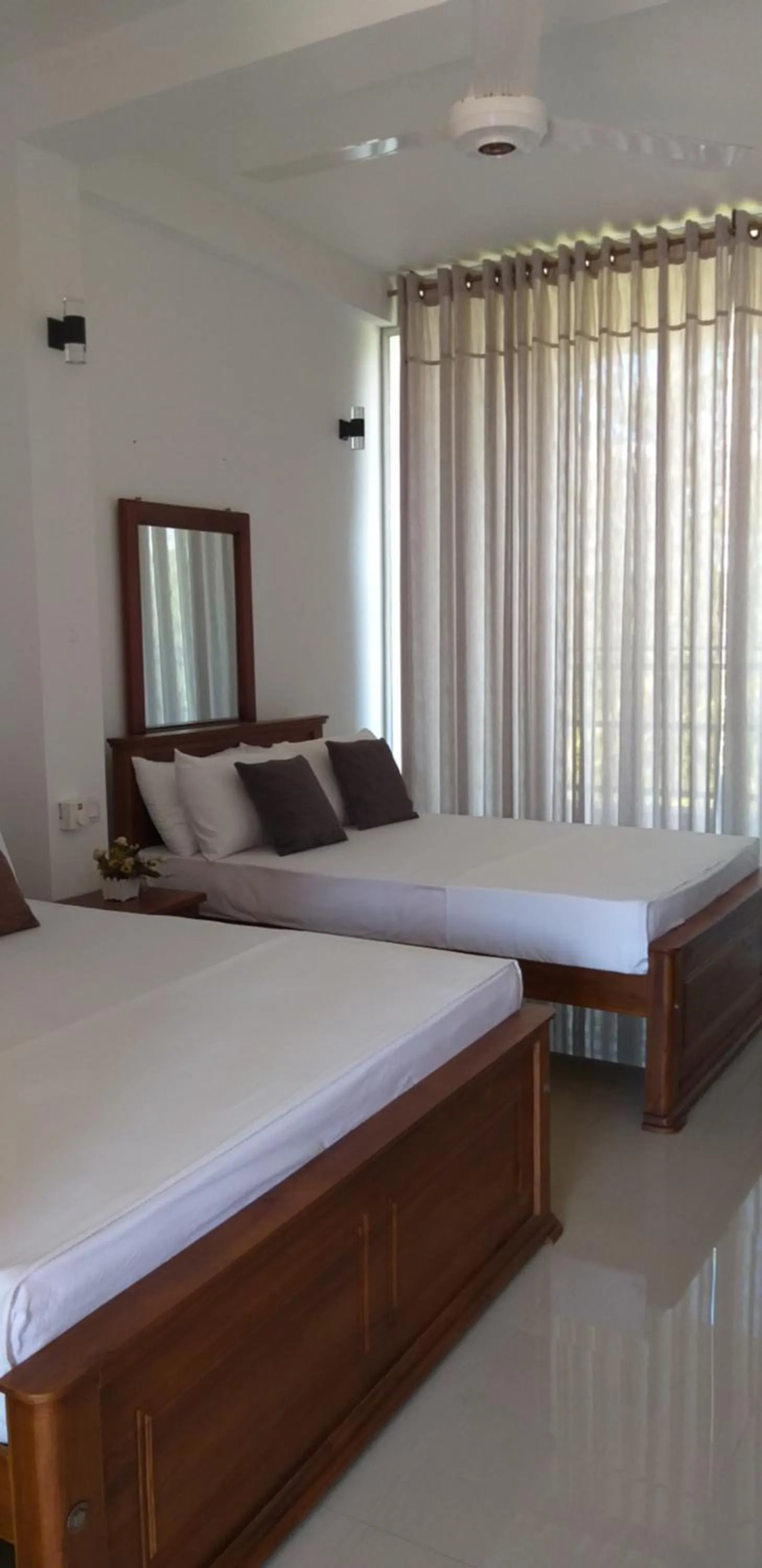 Bed in Mahaweli King's Villa