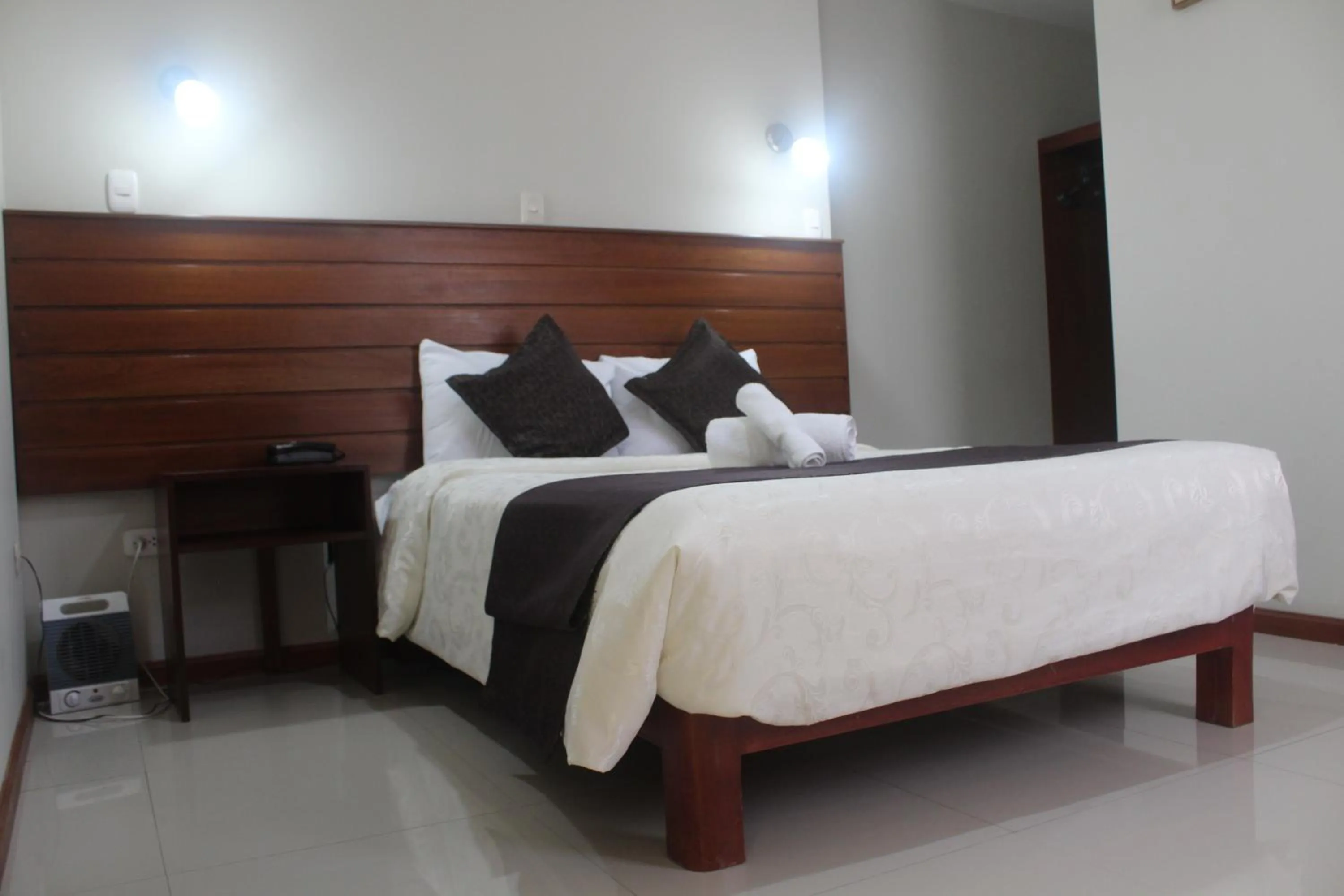 Bed in Hotel La Casona Del Olivo Arequipa