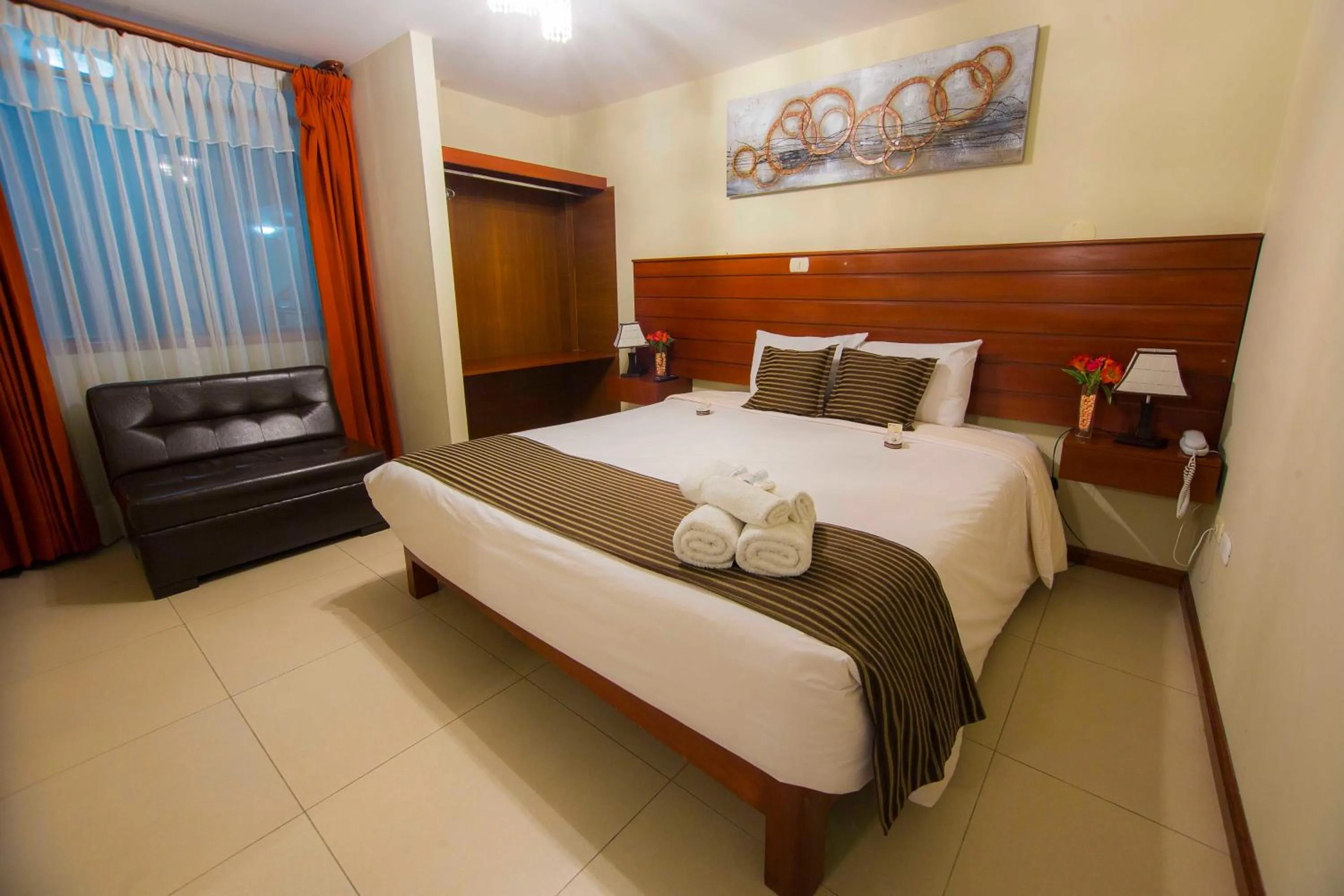 Bed in Hotel La Casona Del Olivo Arequipa