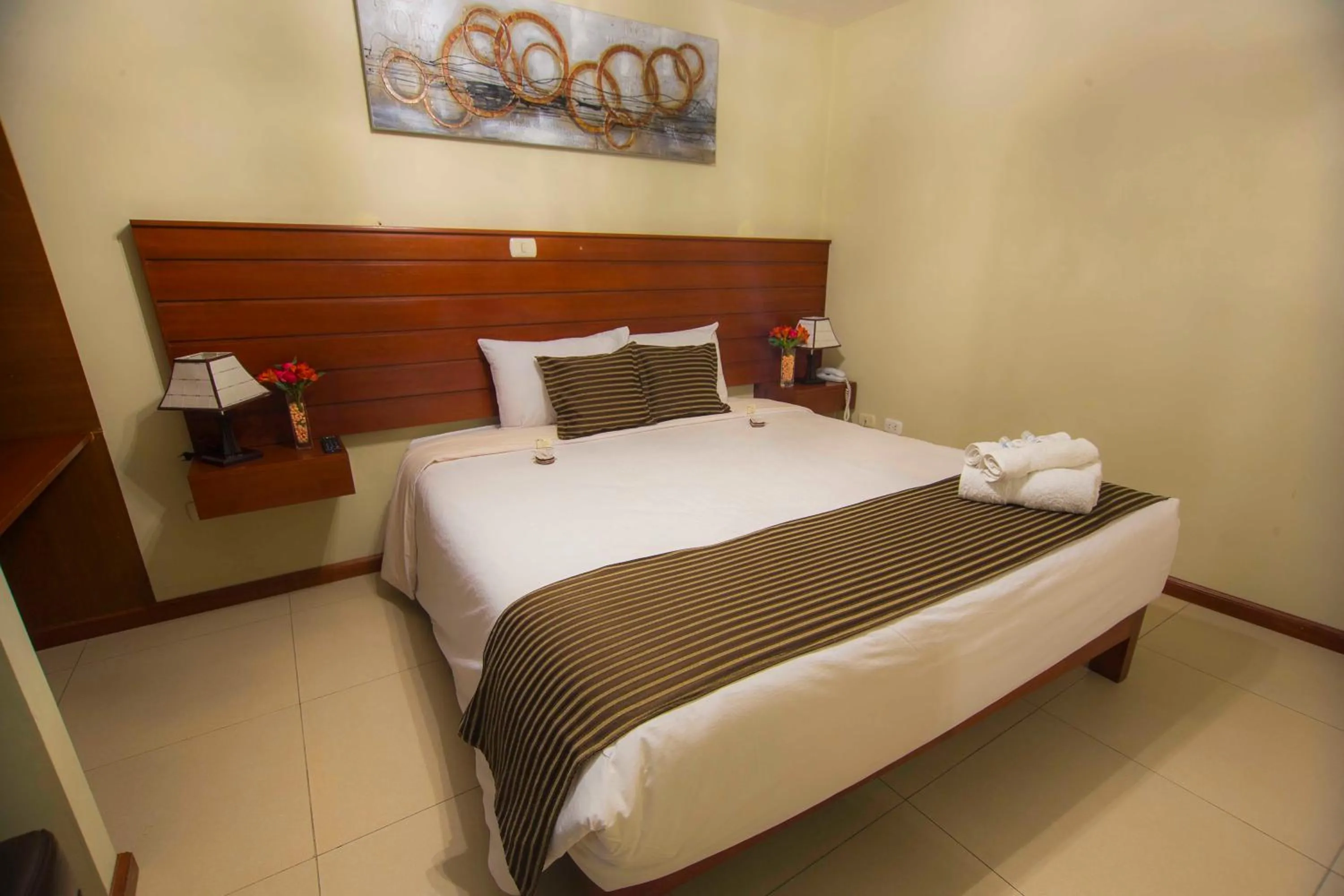 Bed in Hotel La Casona Del Olivo Arequipa