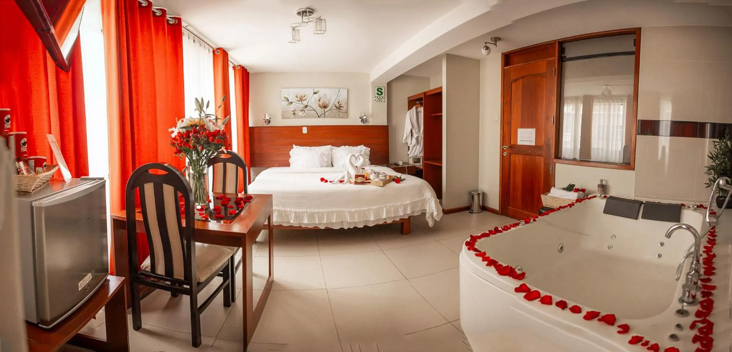 Bed in Hotel La Casona Del Olivo Arequipa