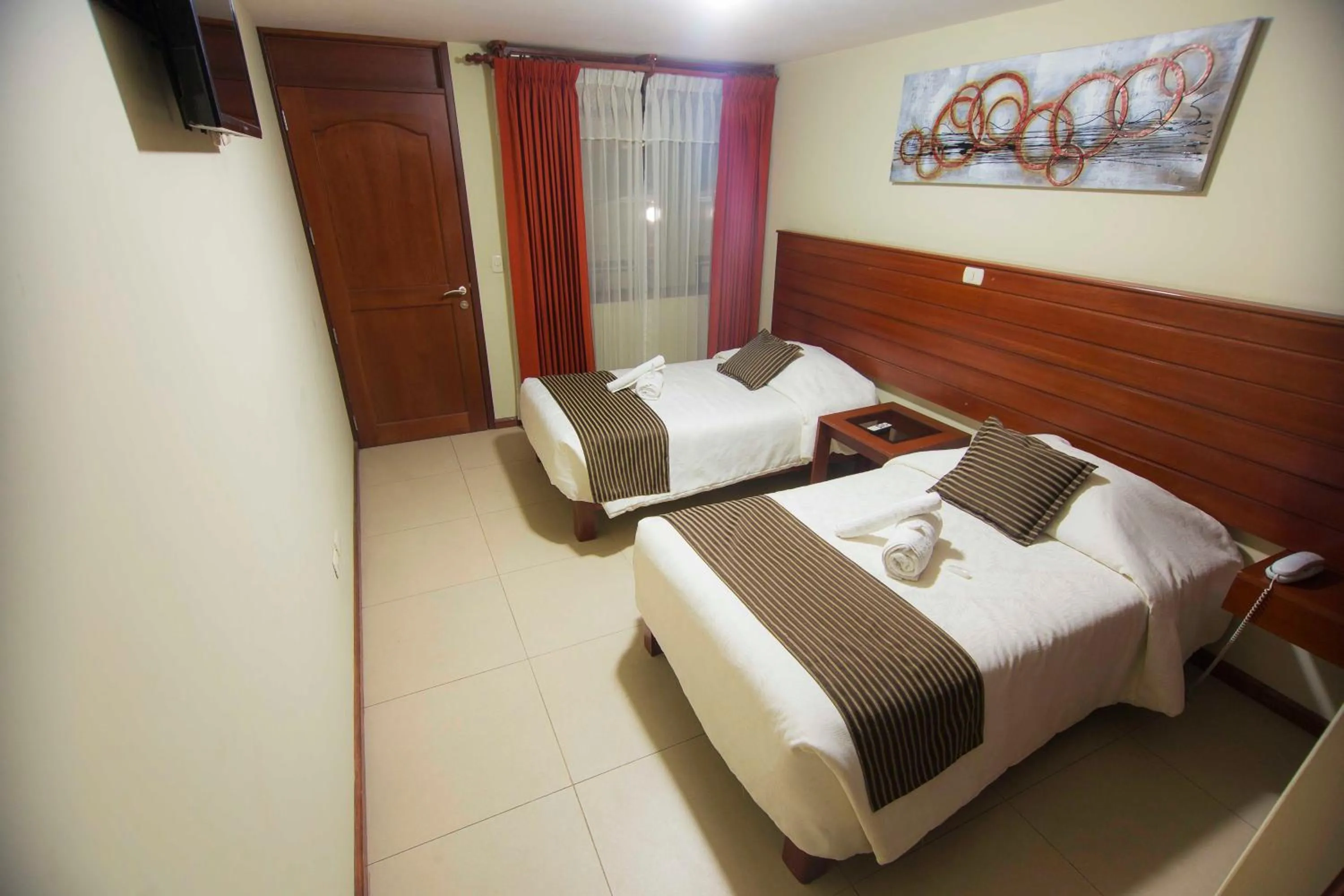 Bed in Hotel La Casona Del Olivo Arequipa