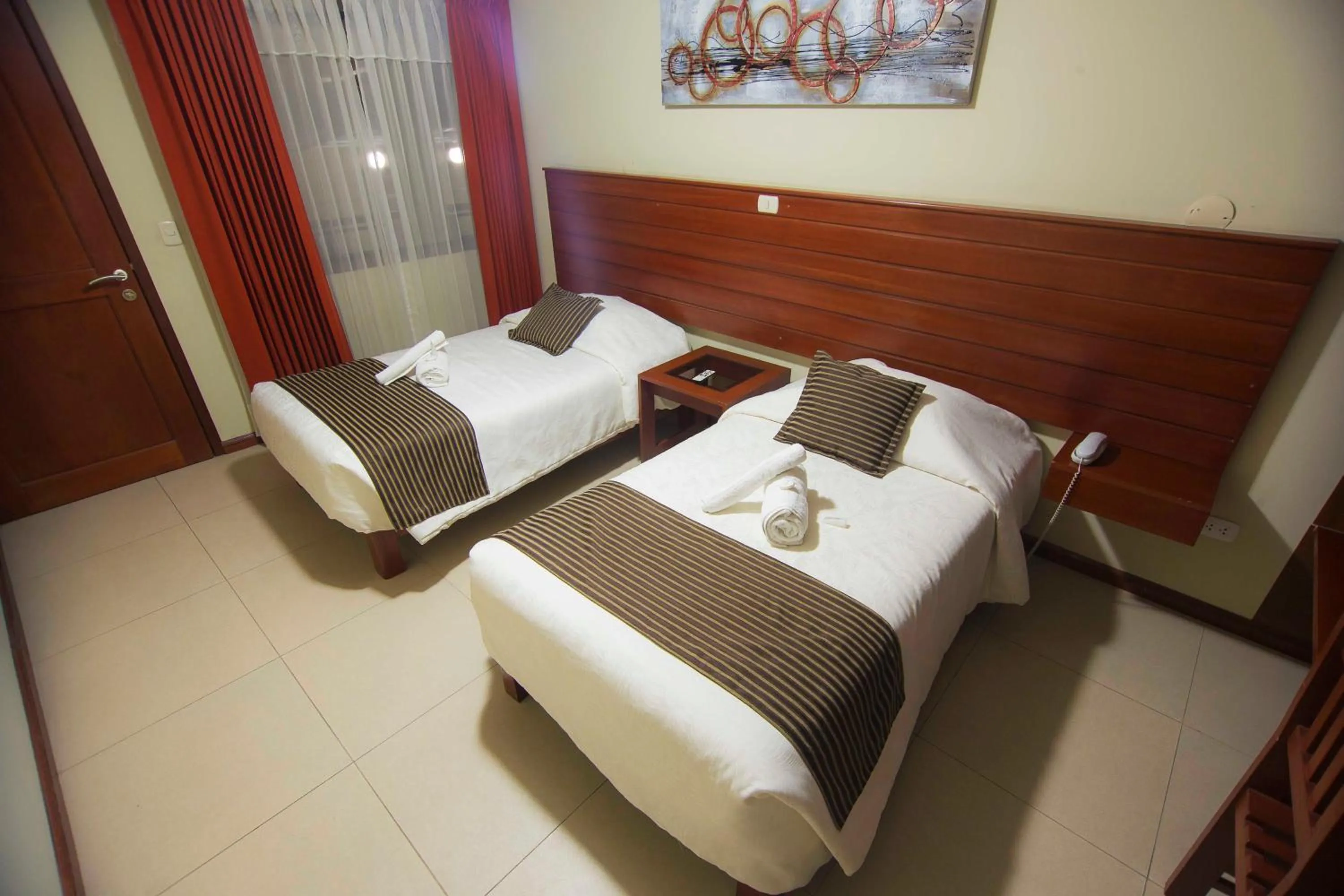 Bed in Hotel La Casona Del Olivo Arequipa