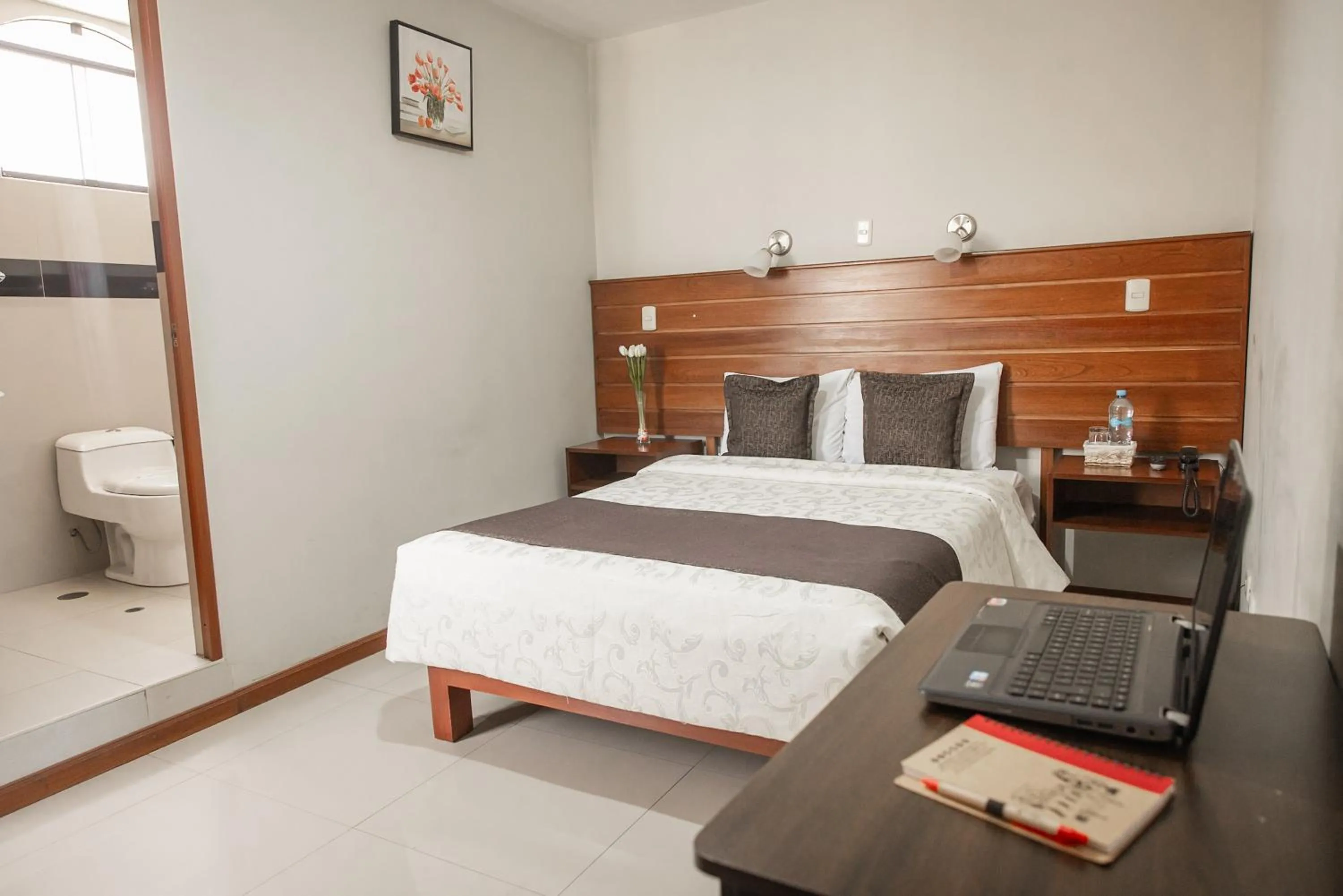 Bed in Hotel La Casona Del Olivo Arequipa