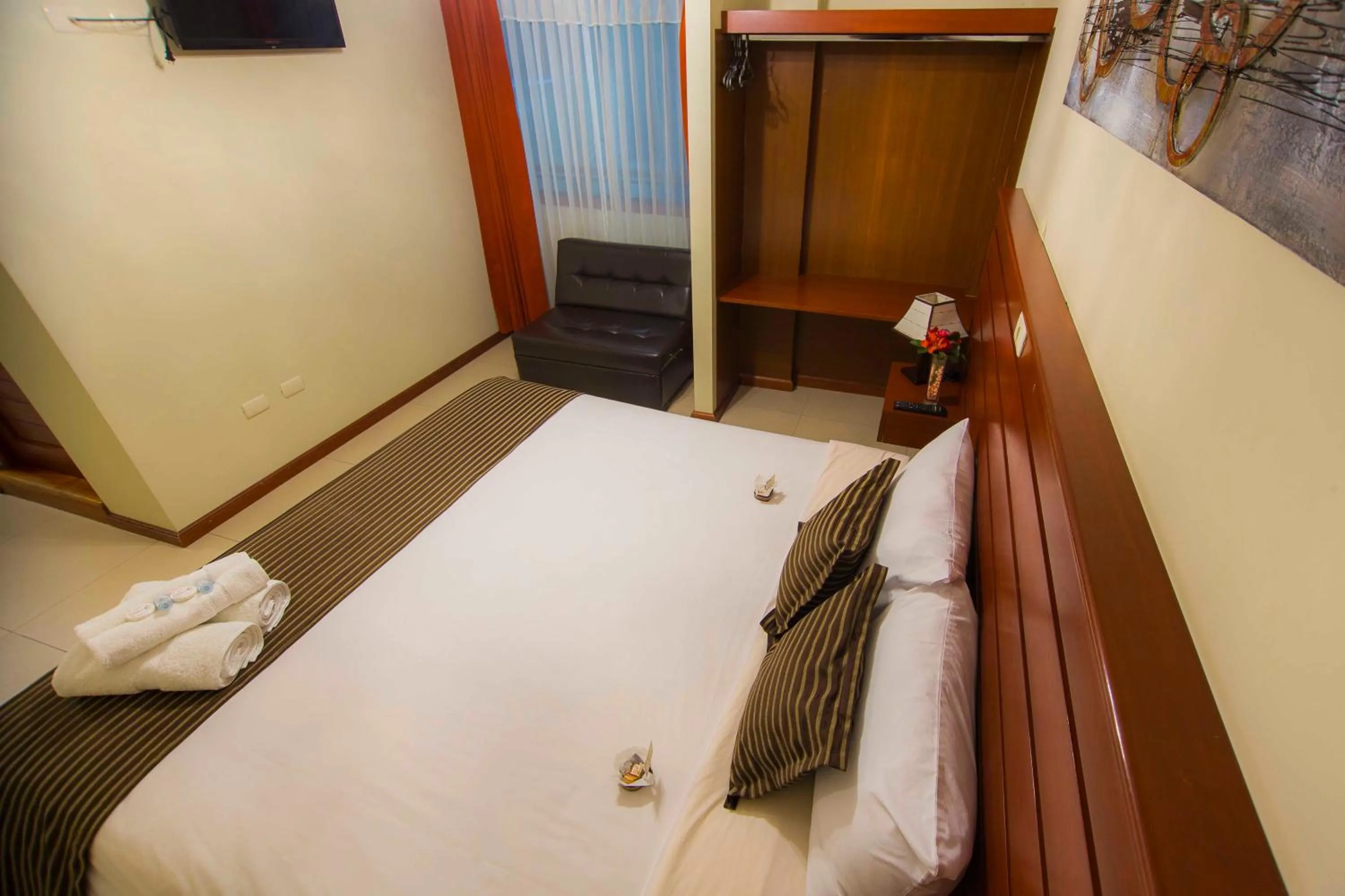 Bed in Hotel La Casona Del Olivo Arequipa