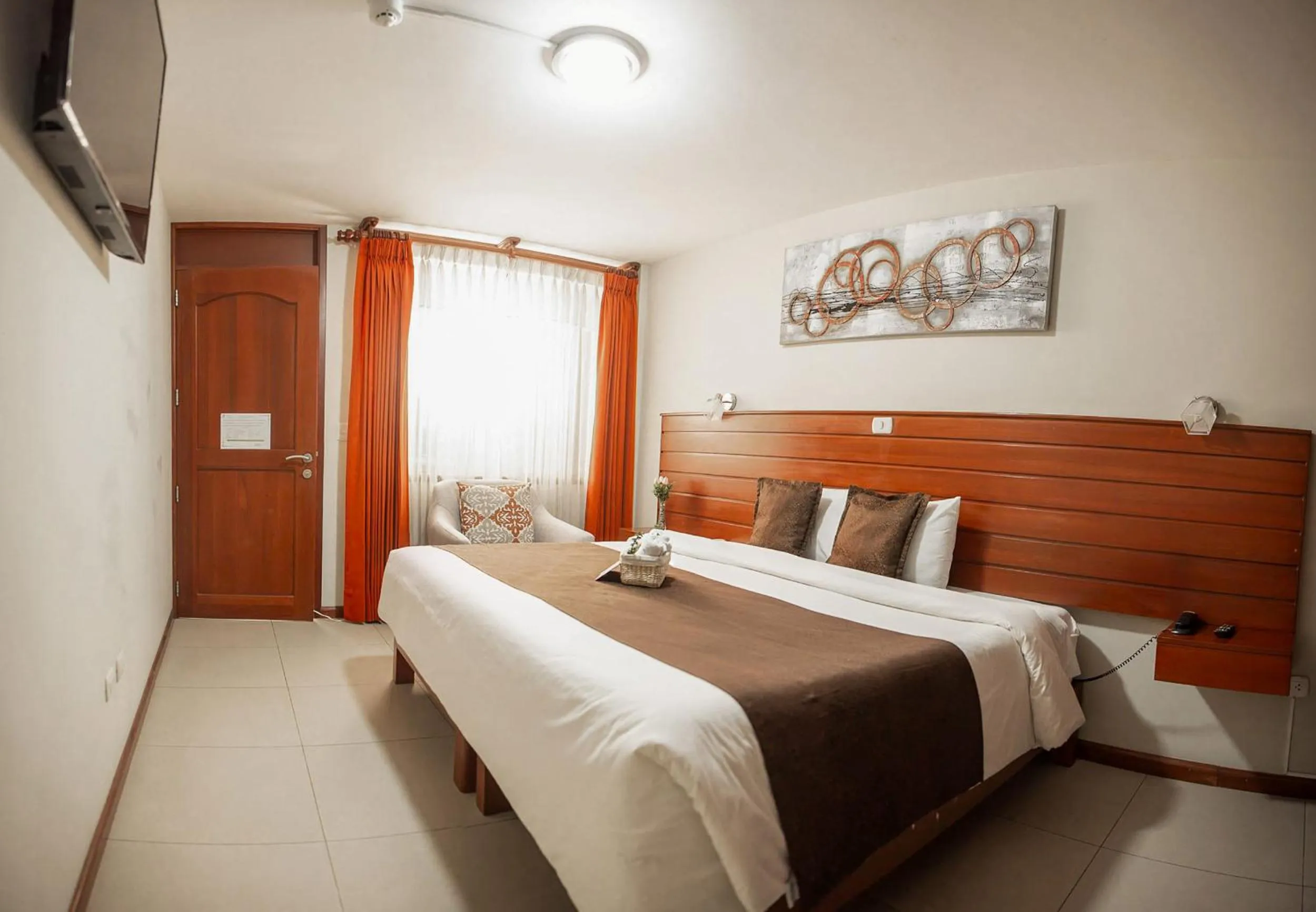 Bed in Hotel La Casona Del Olivo Arequipa