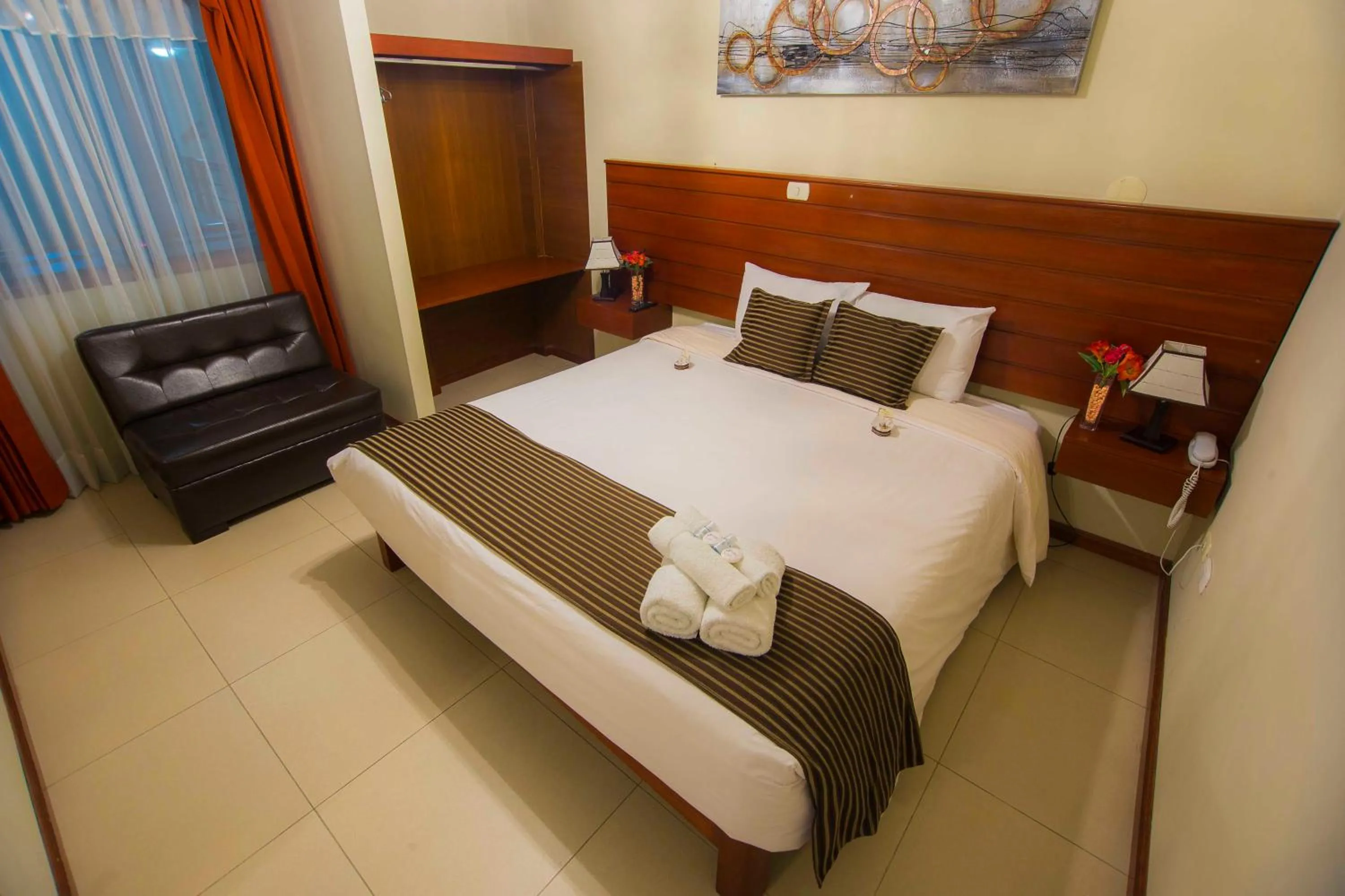 Bed in Hotel La Casona Del Olivo Arequipa