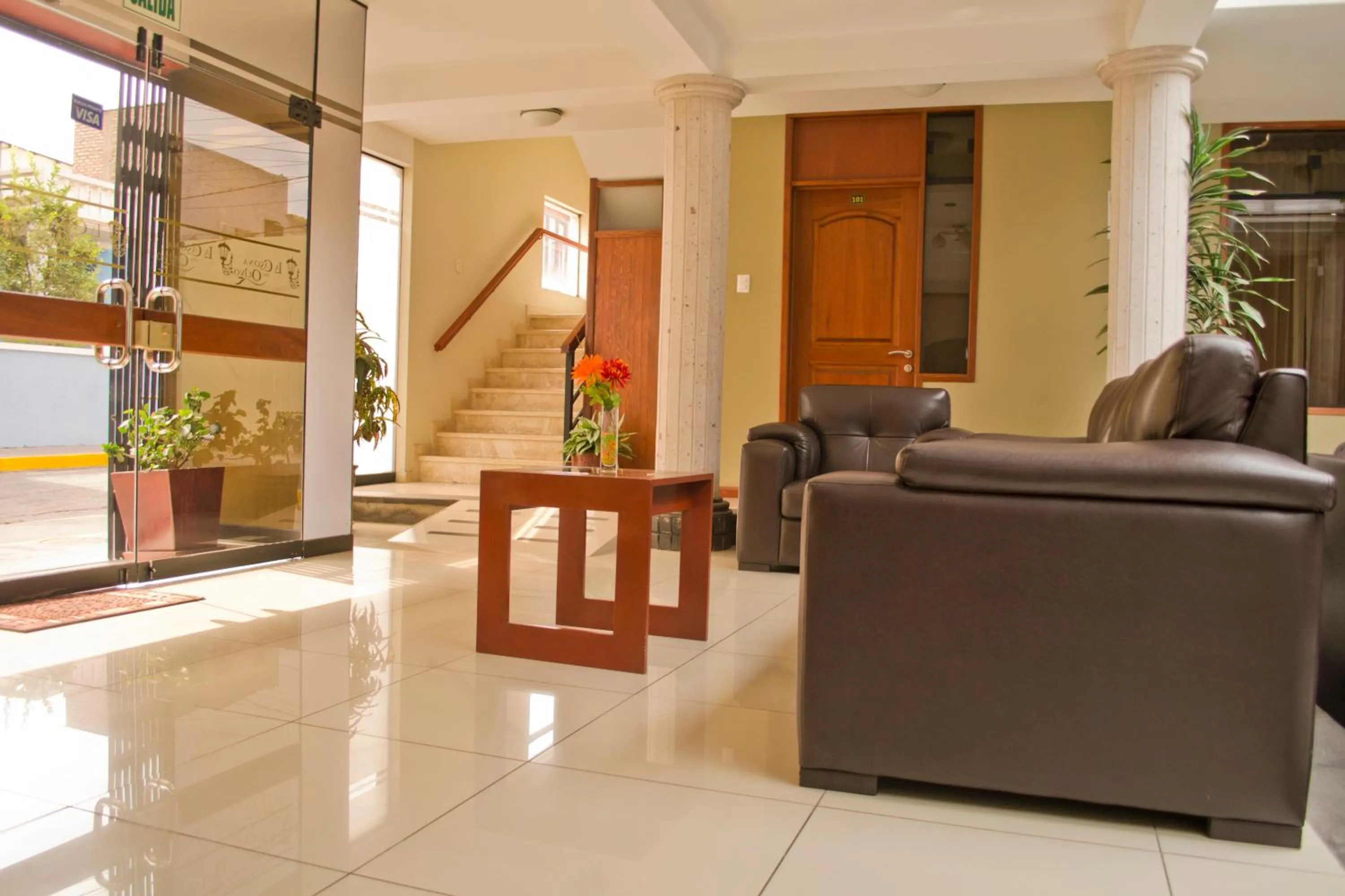 Lobby or reception in Hotel La Casona Del Olivo Arequipa