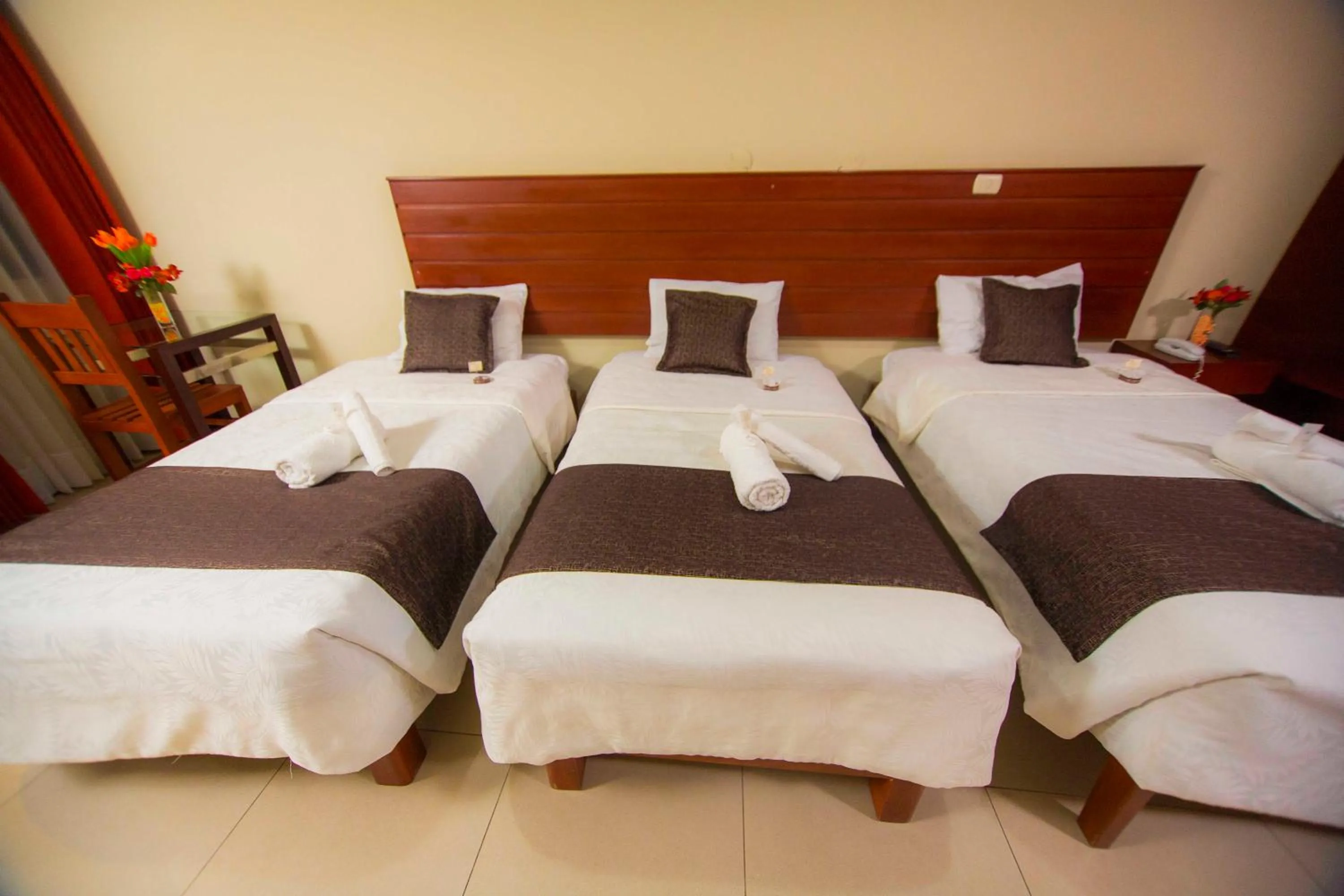 Bed in Hotel La Casona Del Olivo Arequipa