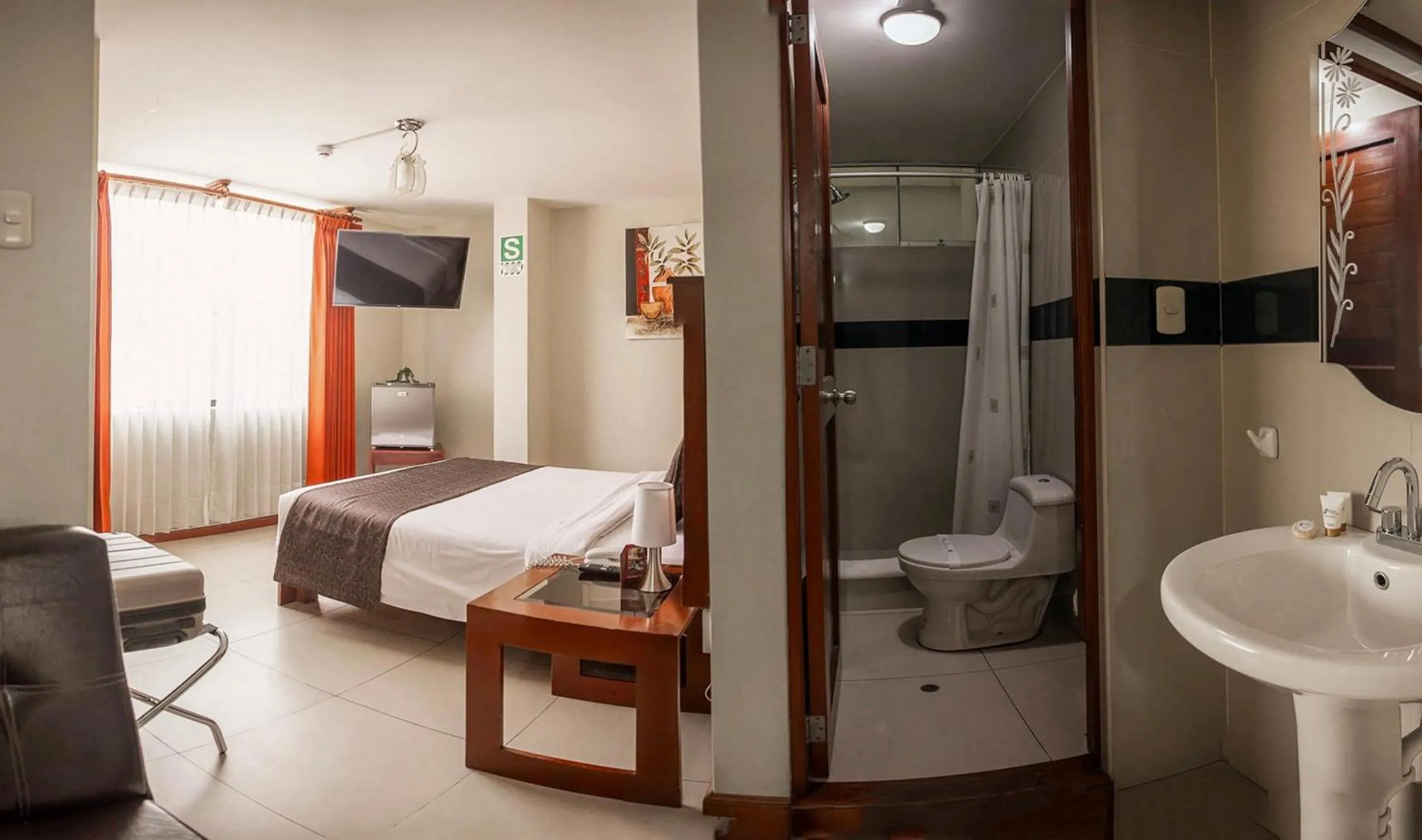 Bed in Hotel La Casona Del Olivo Arequipa