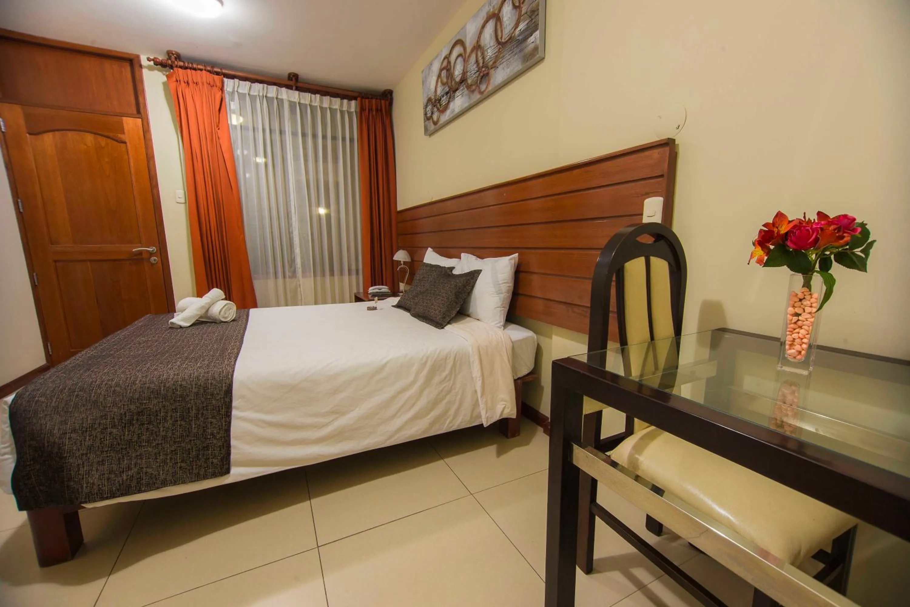 Bed in Hotel La Casona Del Olivo Arequipa