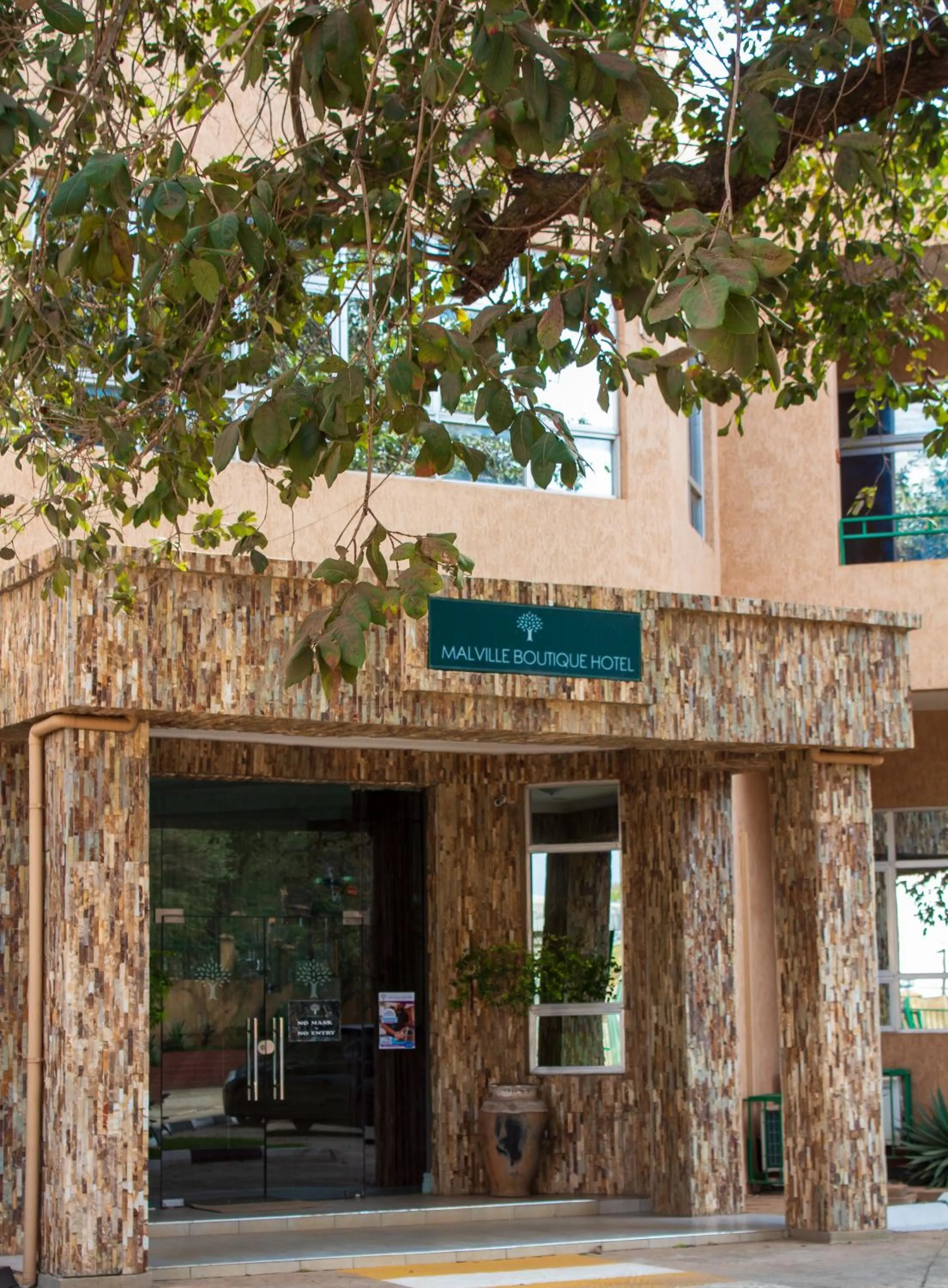 Facade/entrance in MalVille Boutique Hotel
