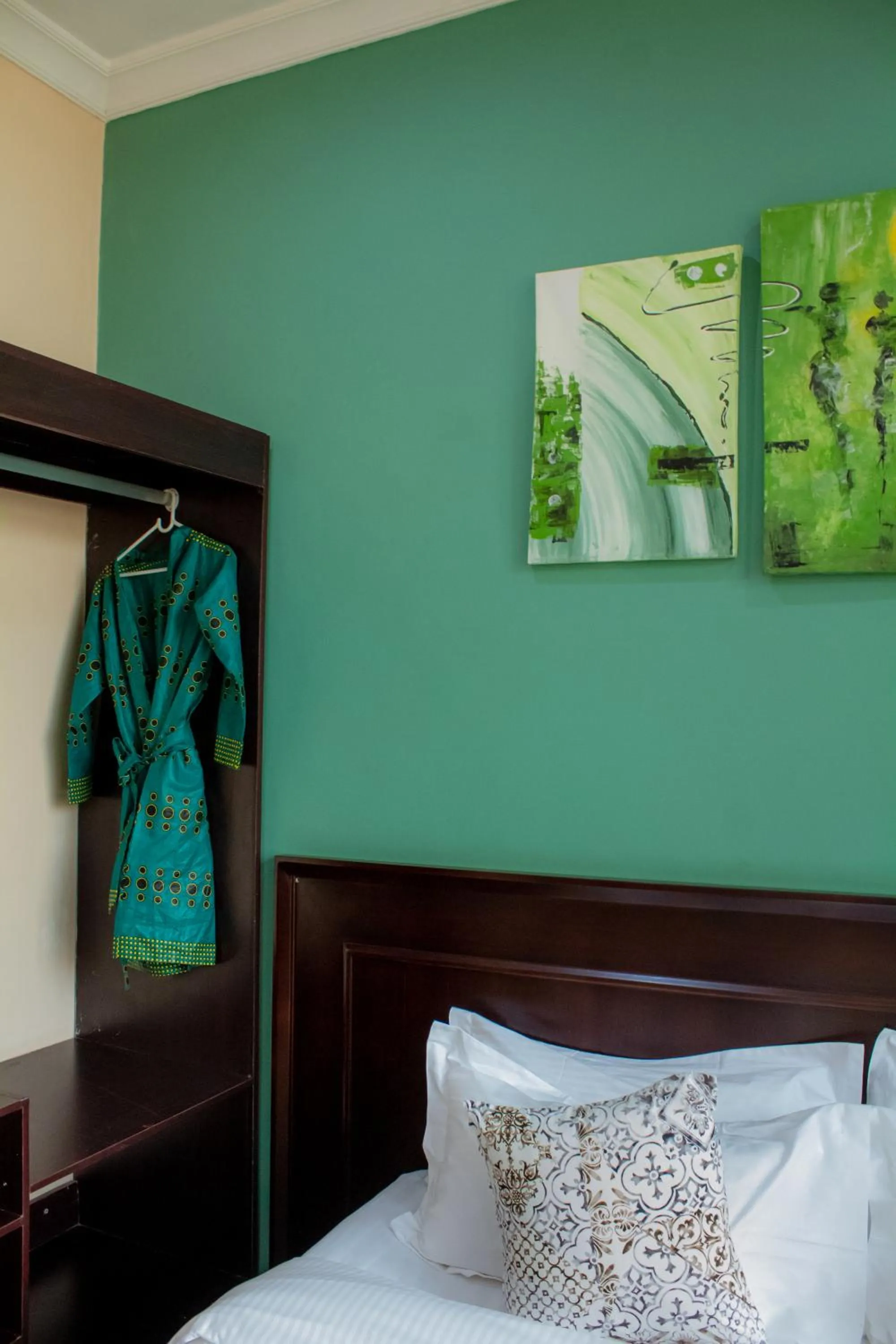 Bed in MalVille Boutique Hotel