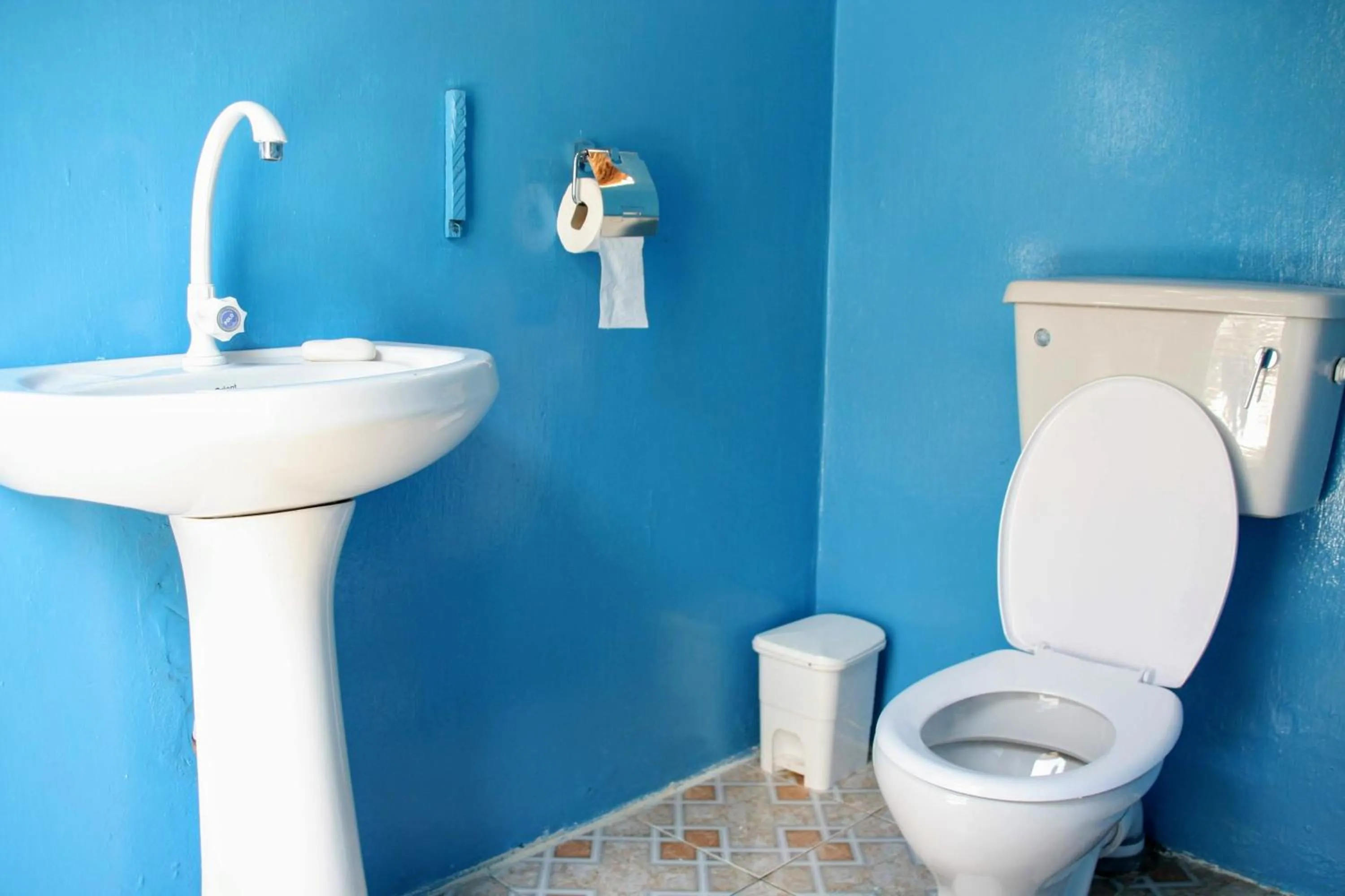 Toilet in Tamba Kuruba Eco-lodge