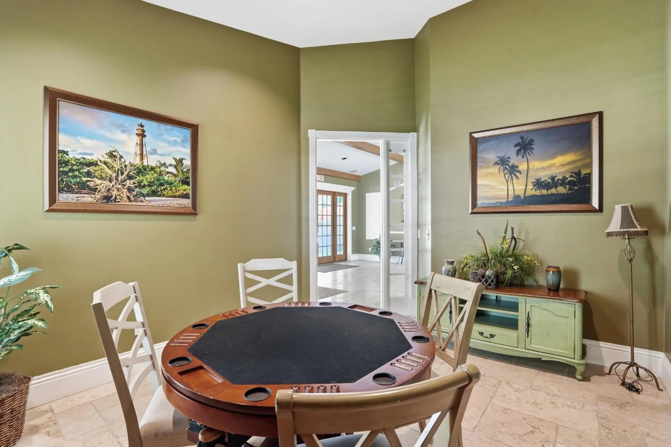 Game Room in GreenLinks Golf Villas at Lely Resort