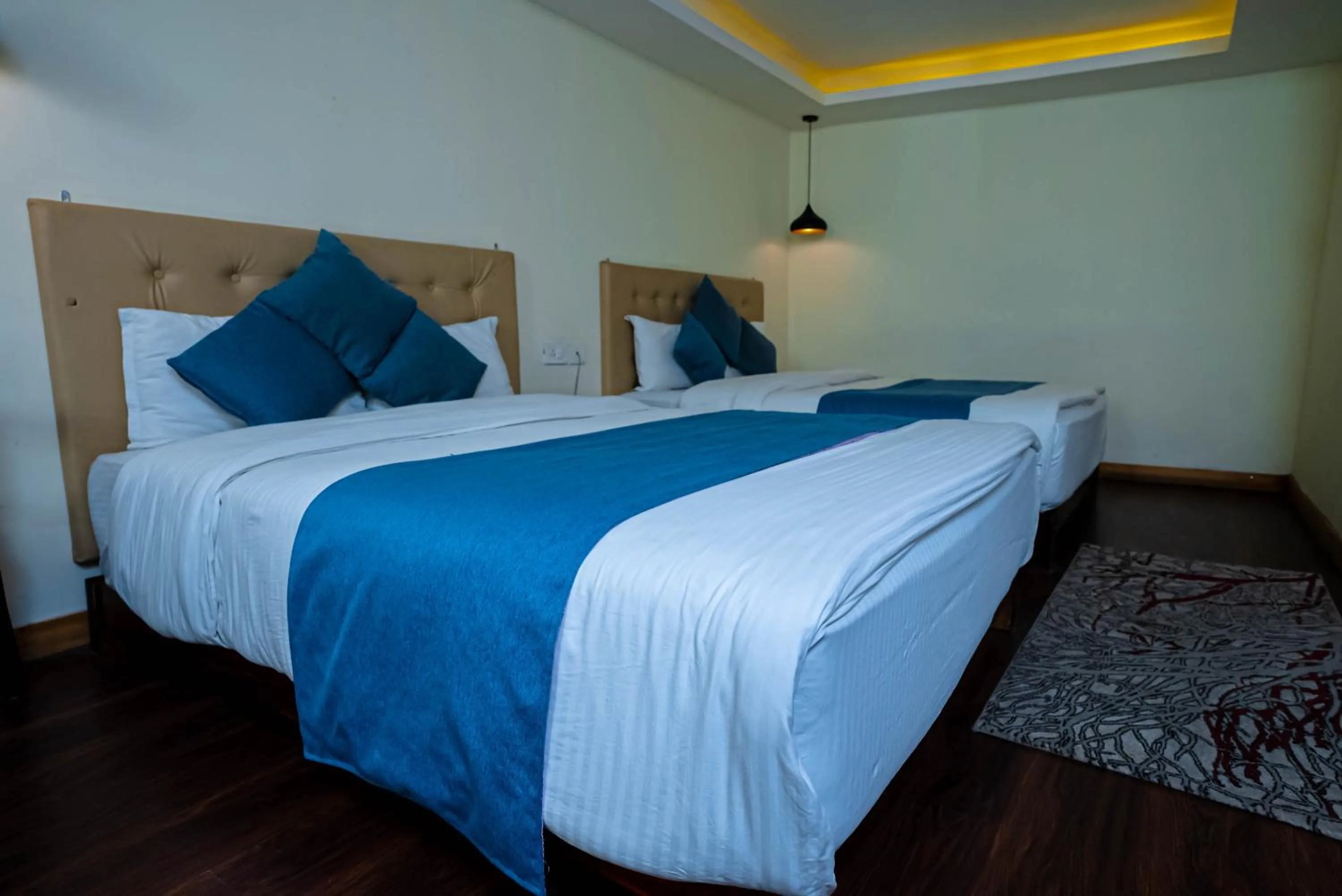 Bedroom, Bed in Satkar Hotel and Spa