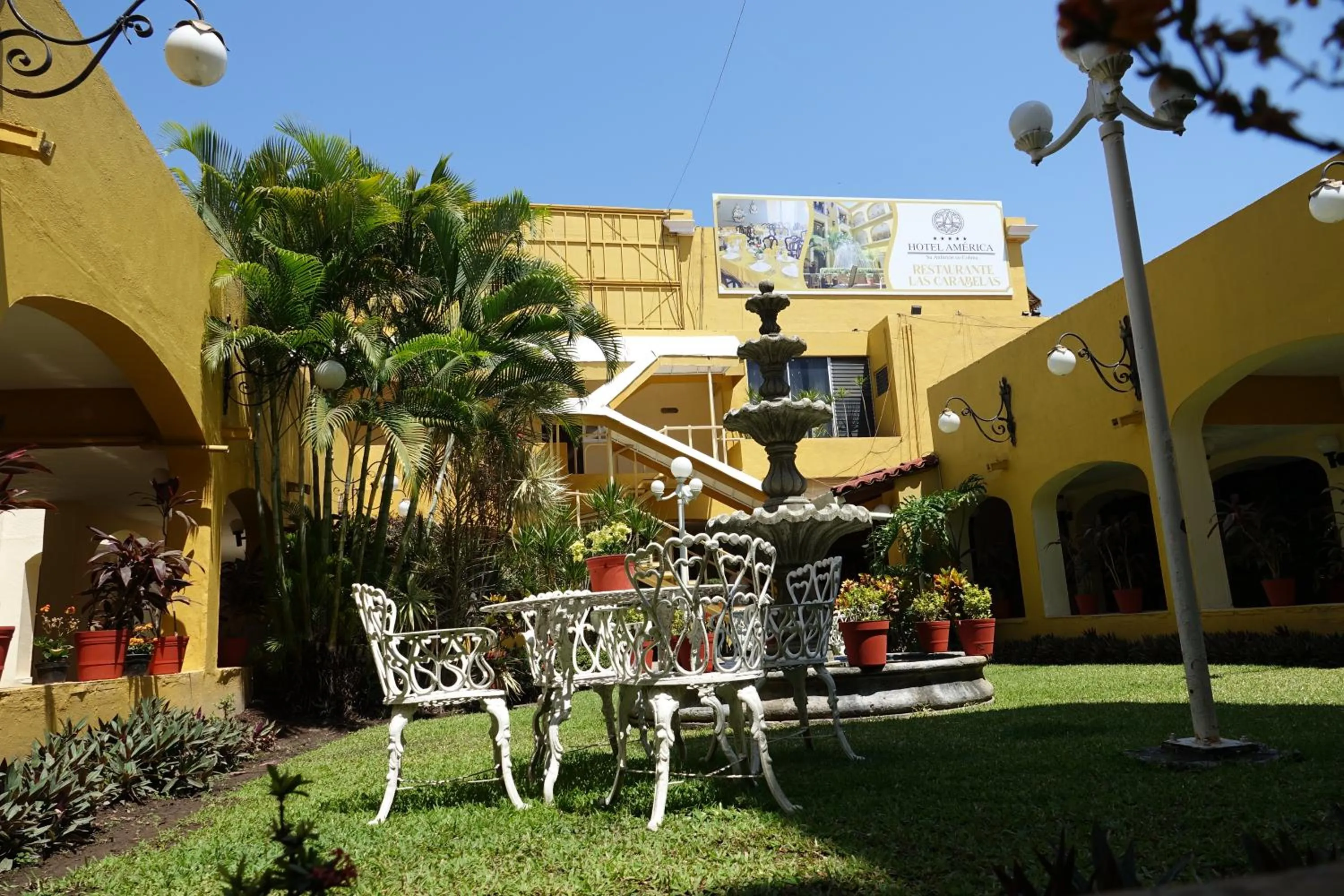 Property building in Hotel America