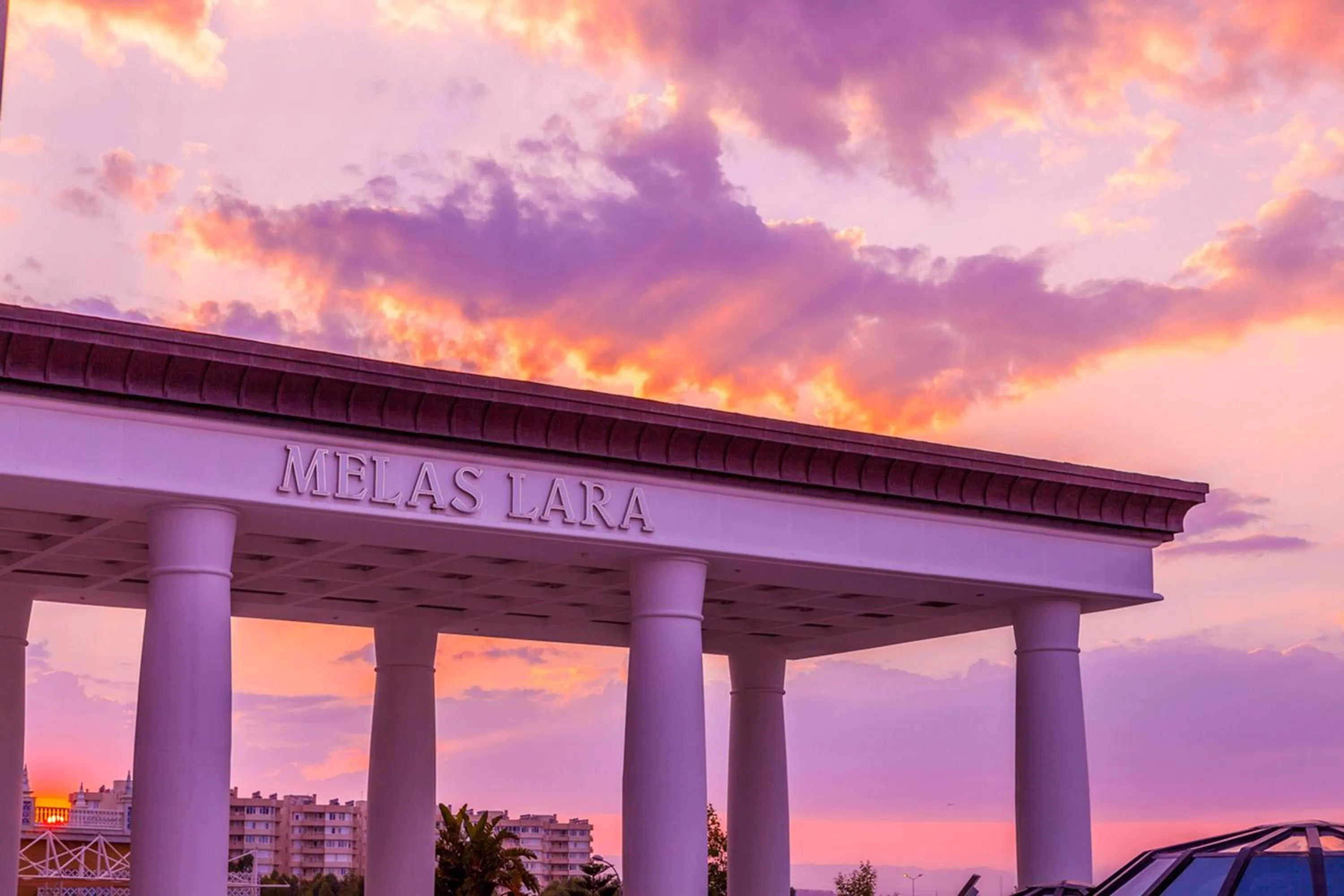 Property logo or sign in Melas Lara Hotel