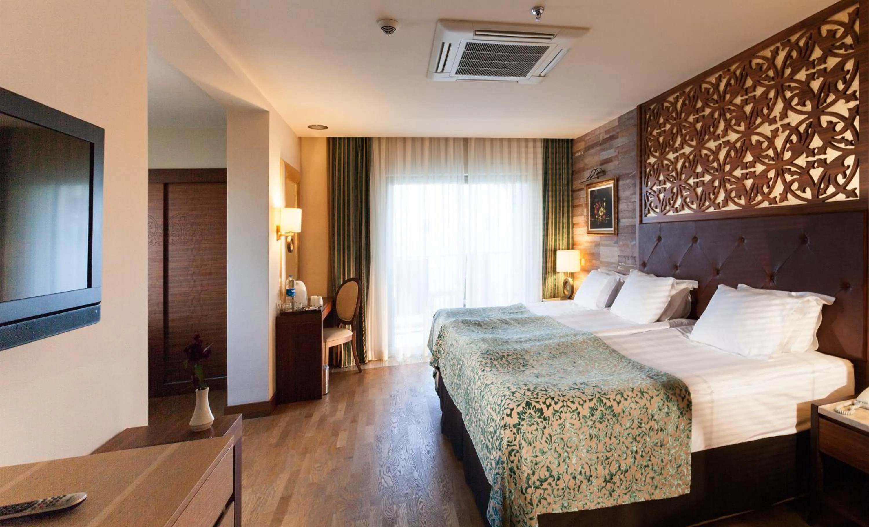 Photo of the whole room, Bed in Melas Lara Hotel