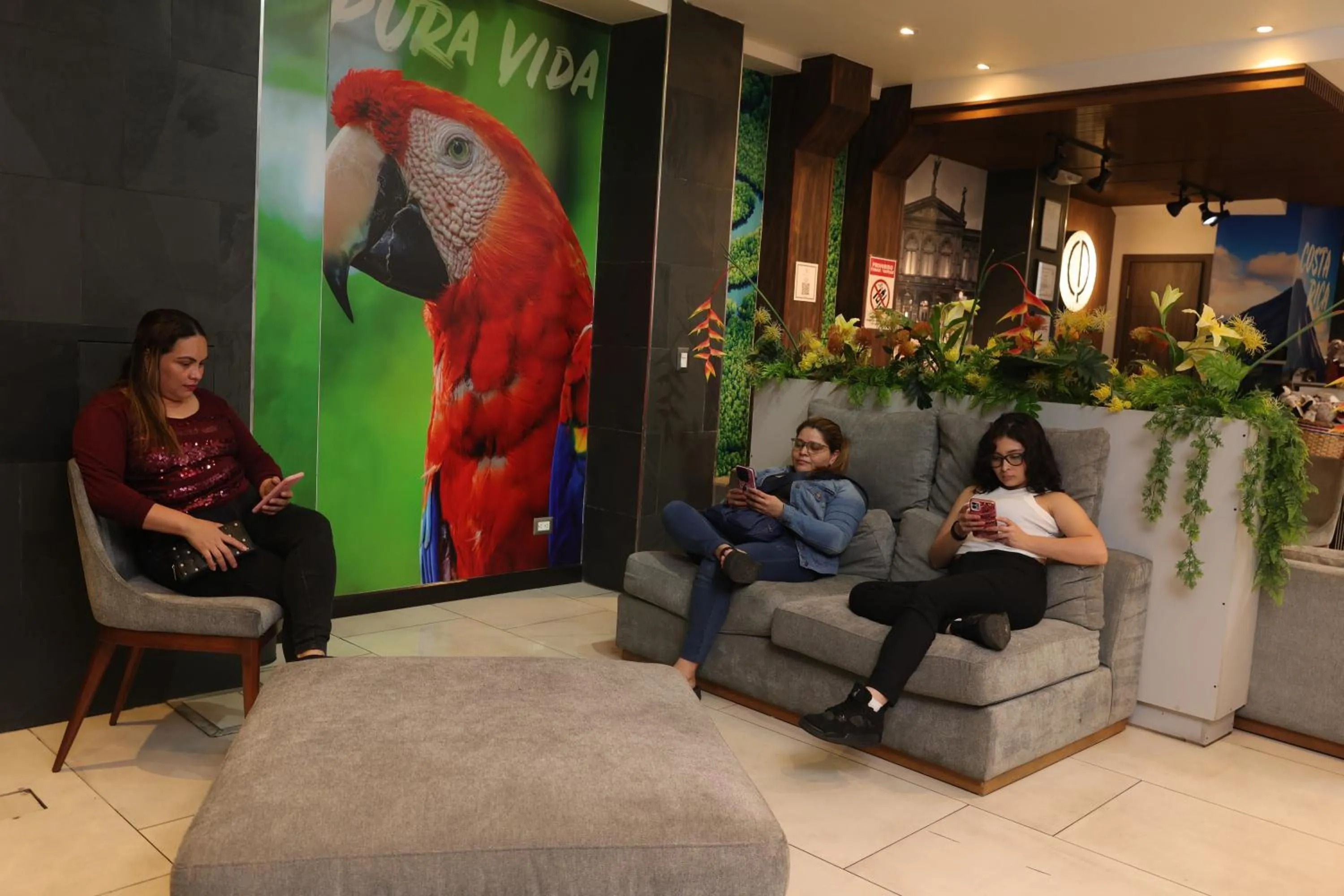Living room in Hotel Cultura Plaza