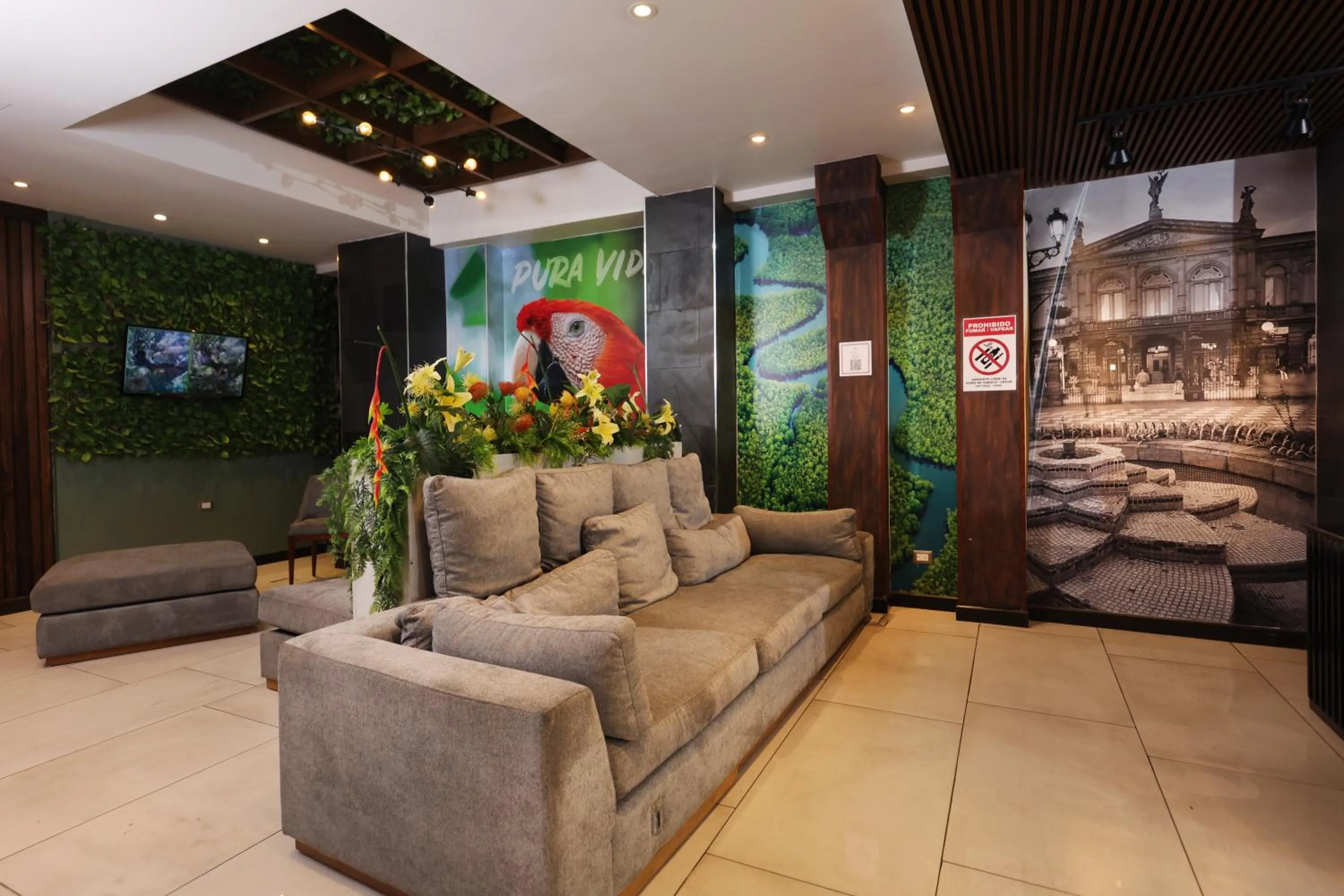 Living room in Hotel Cultura Plaza