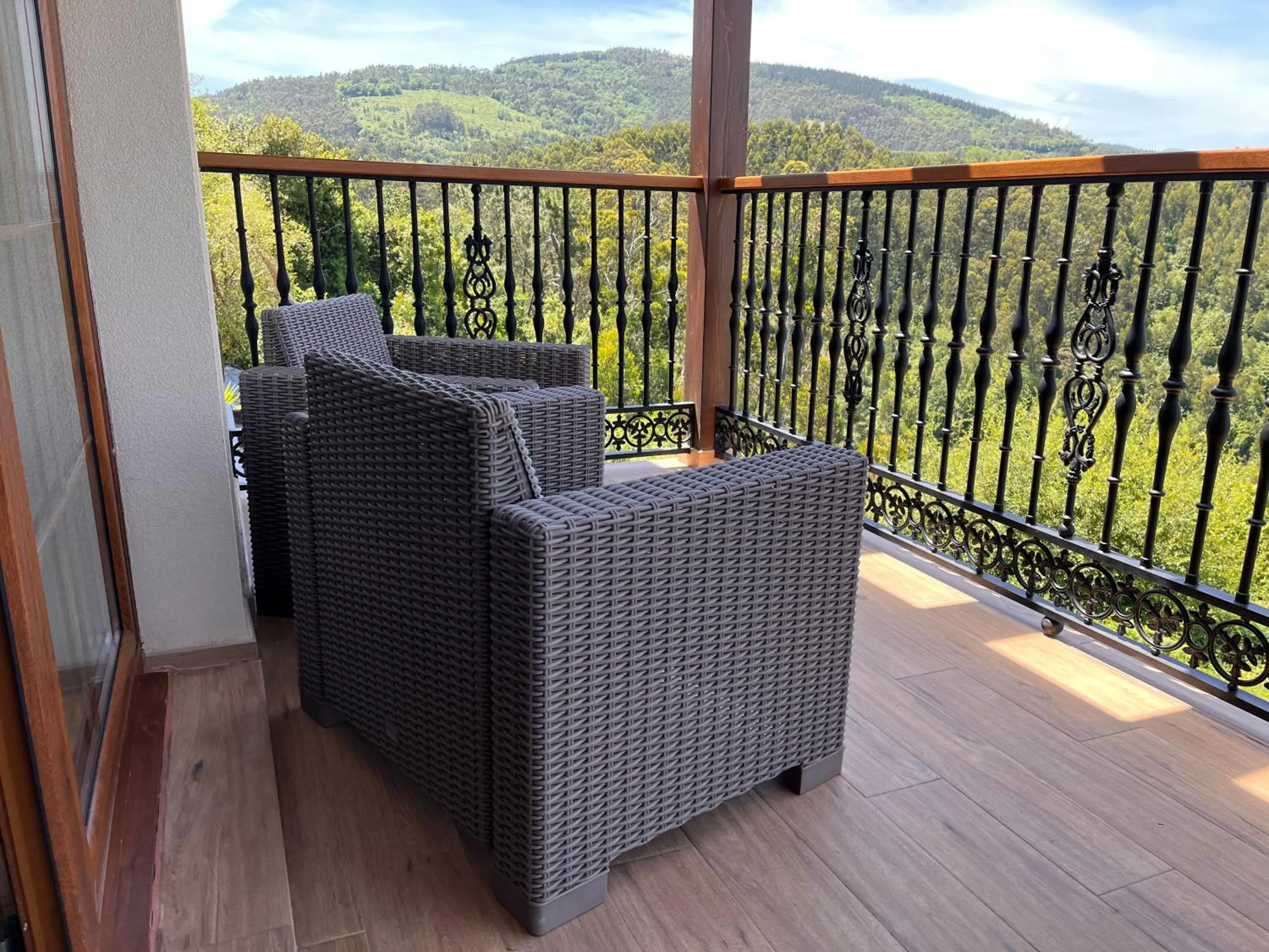 Balcony/Terrace in Hotel Rural Playa de Aguilar
