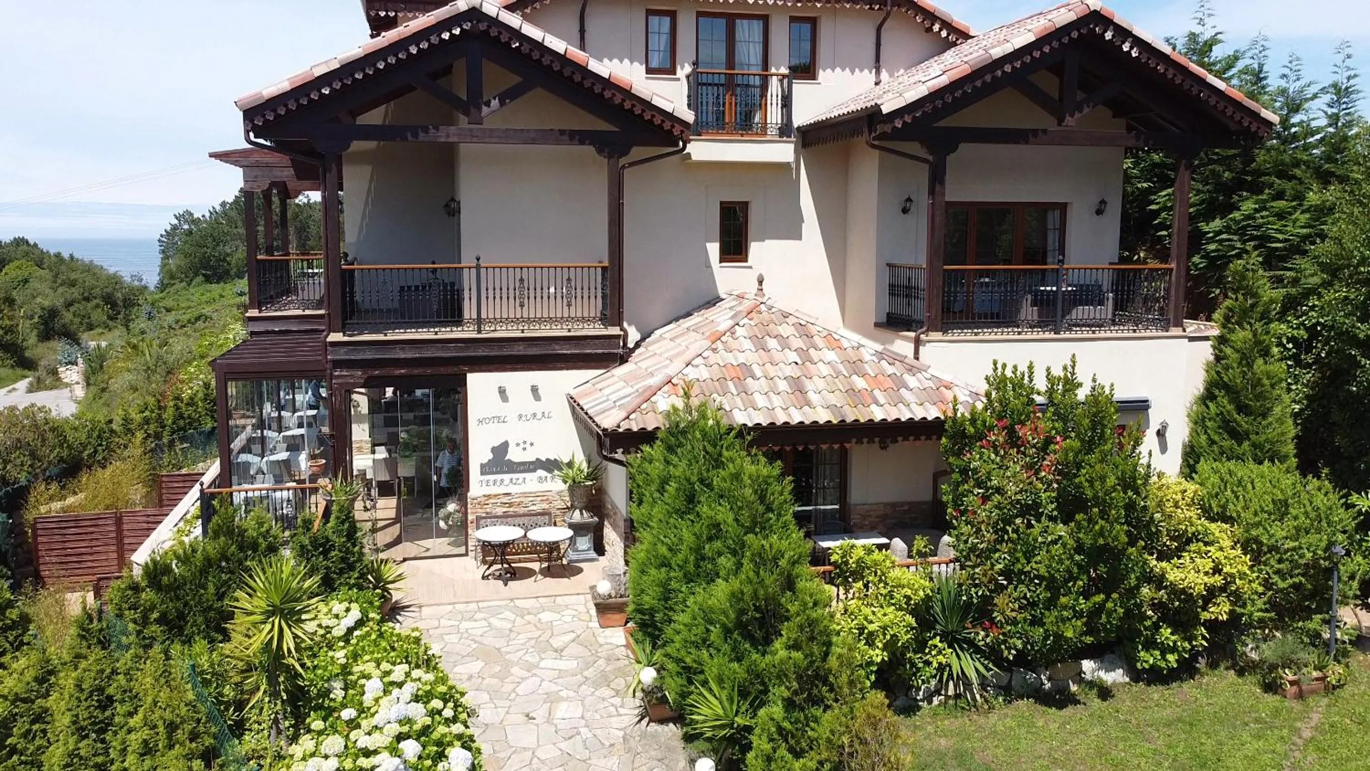 Property building in Hotel Rural Playa de Aguilar