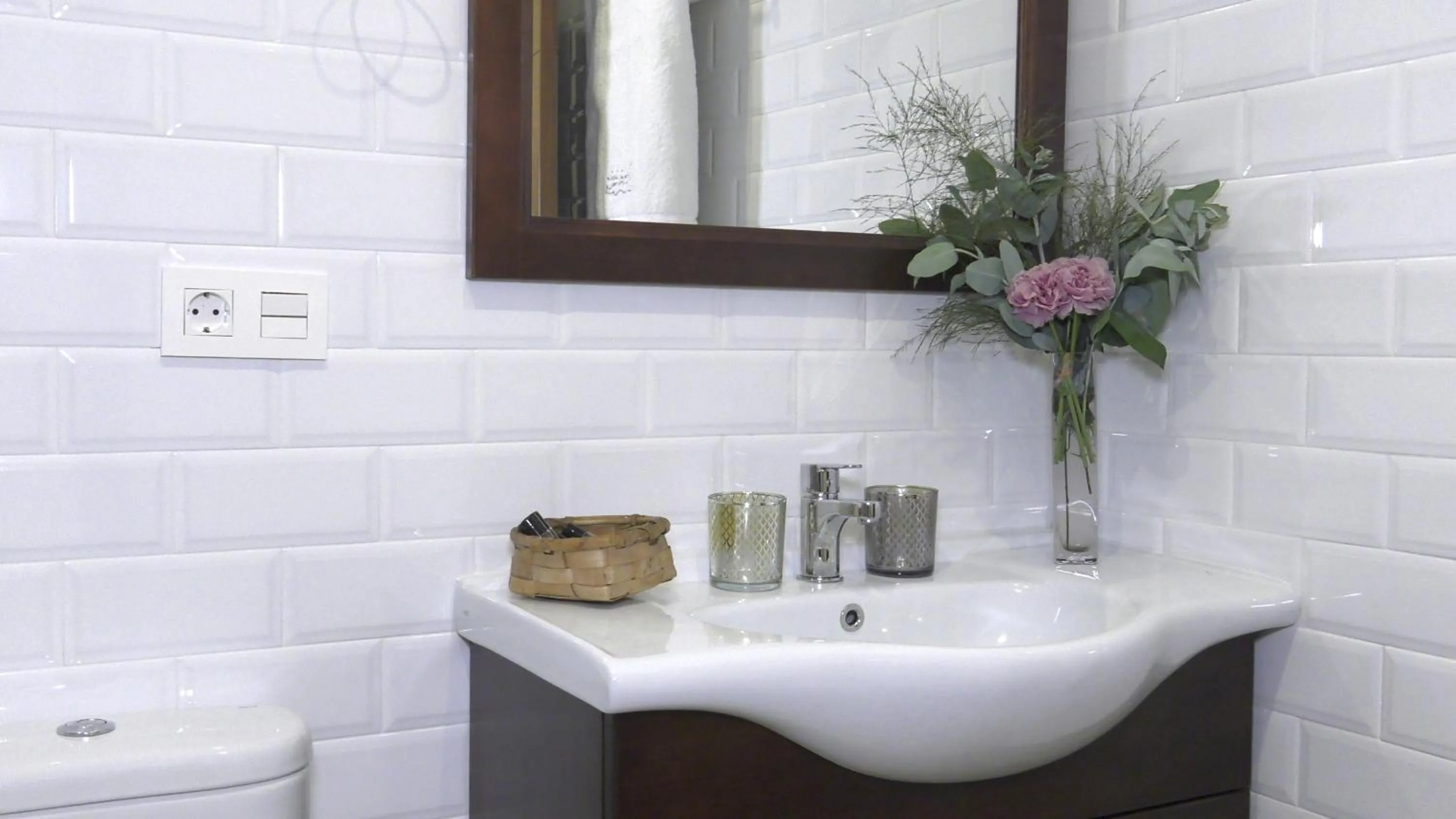 Bathroom in Hotel Rural Playa de Aguilar